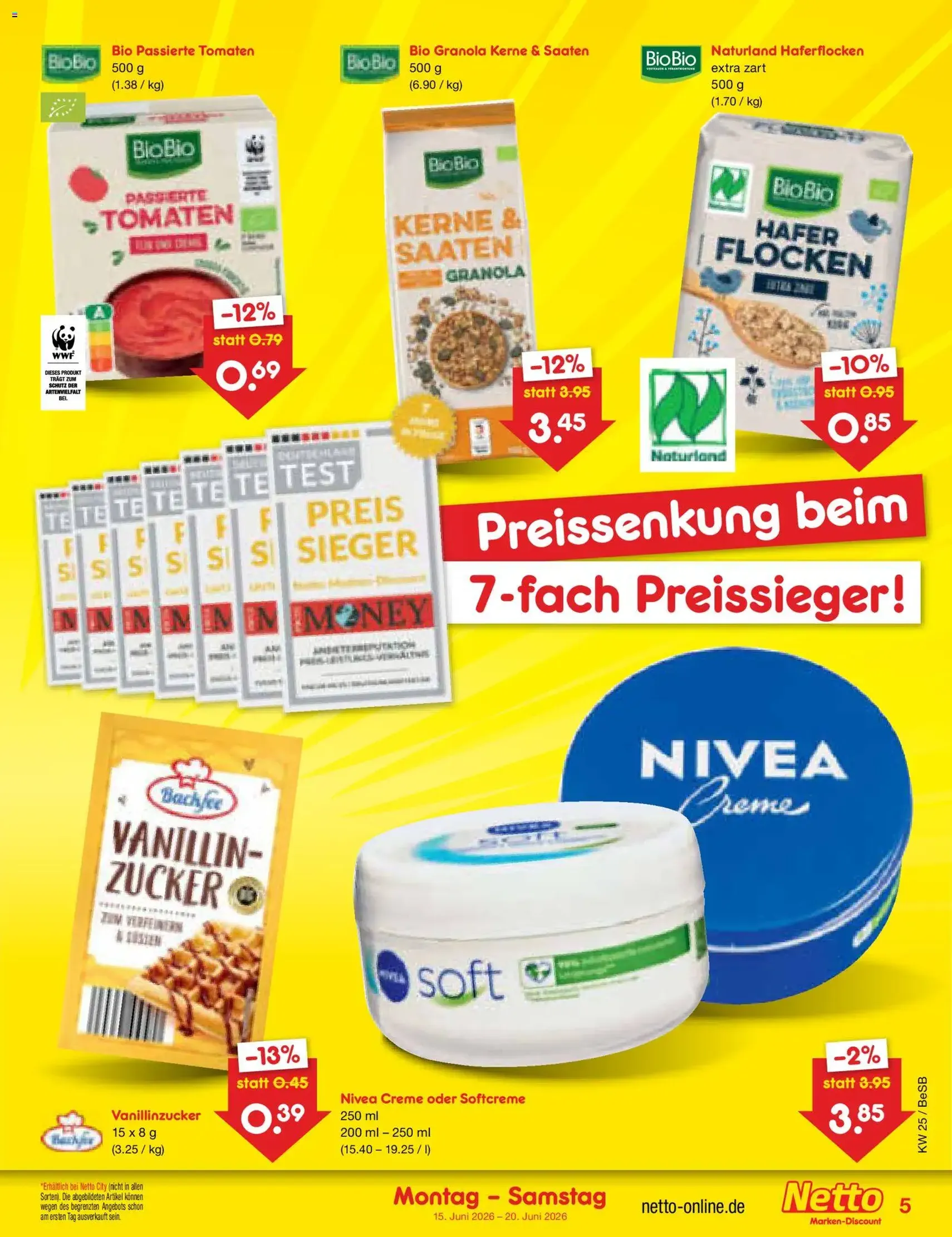 Netto Marken-Discount Prospekt - Gültiger Prospekt ab 15.06.2026, Seite 5 von insgesamt 64
