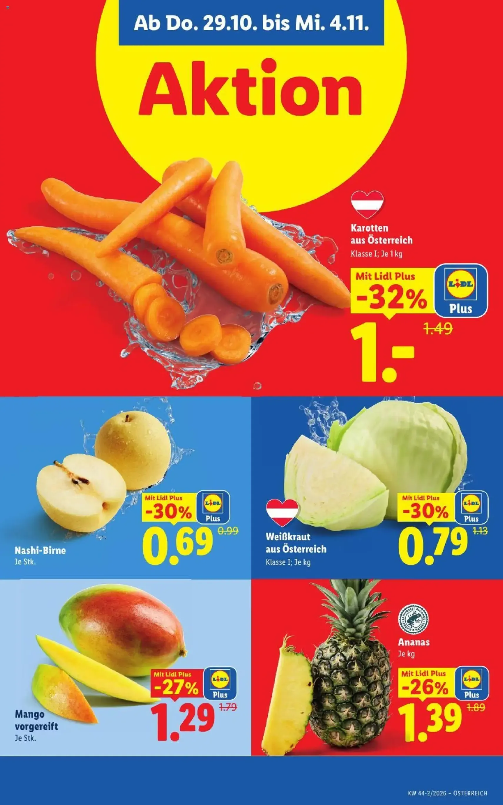 Lidl Flugblatt - Gültiger Prospekt ab 29.10.2026, Seite 3 von insgesamt 50
