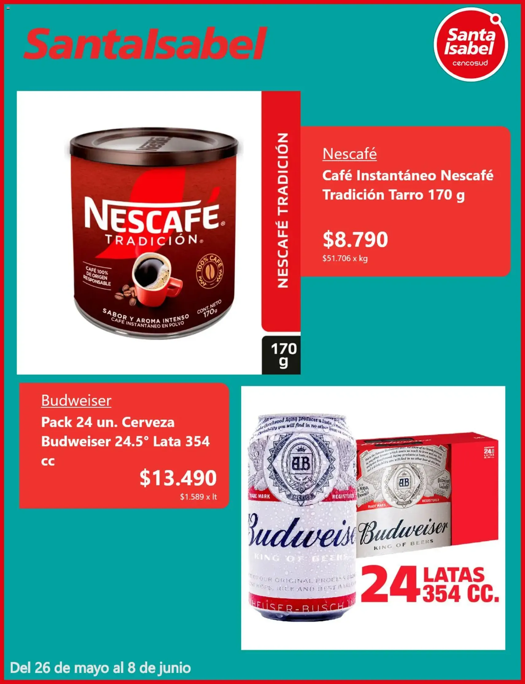 Santa Isabel Ofertas - folleto válido desde 25.05.2026 página 4 de 5