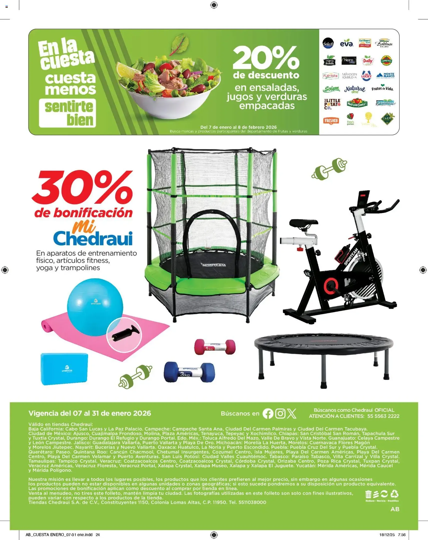 Chedraui folleto - folleto válido desde 07/01/2026 página 24 de 24
