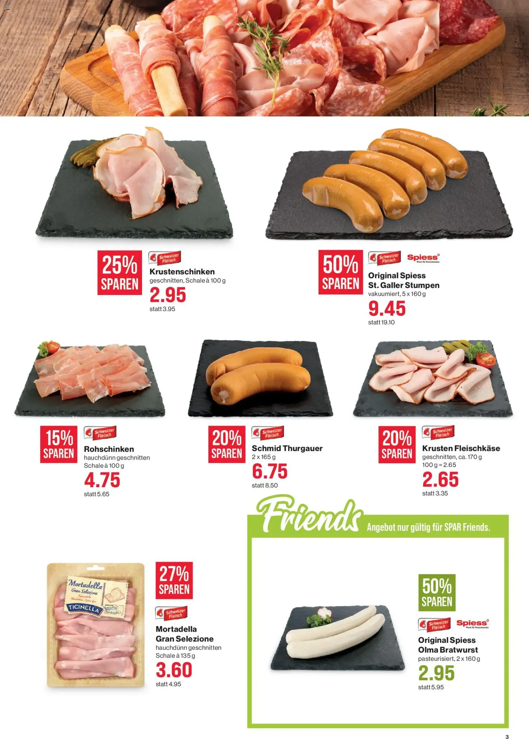 SPAR aktionen - Gültiger Prospekt ab 21.05.2026, Seite 3 von insgesamt 20