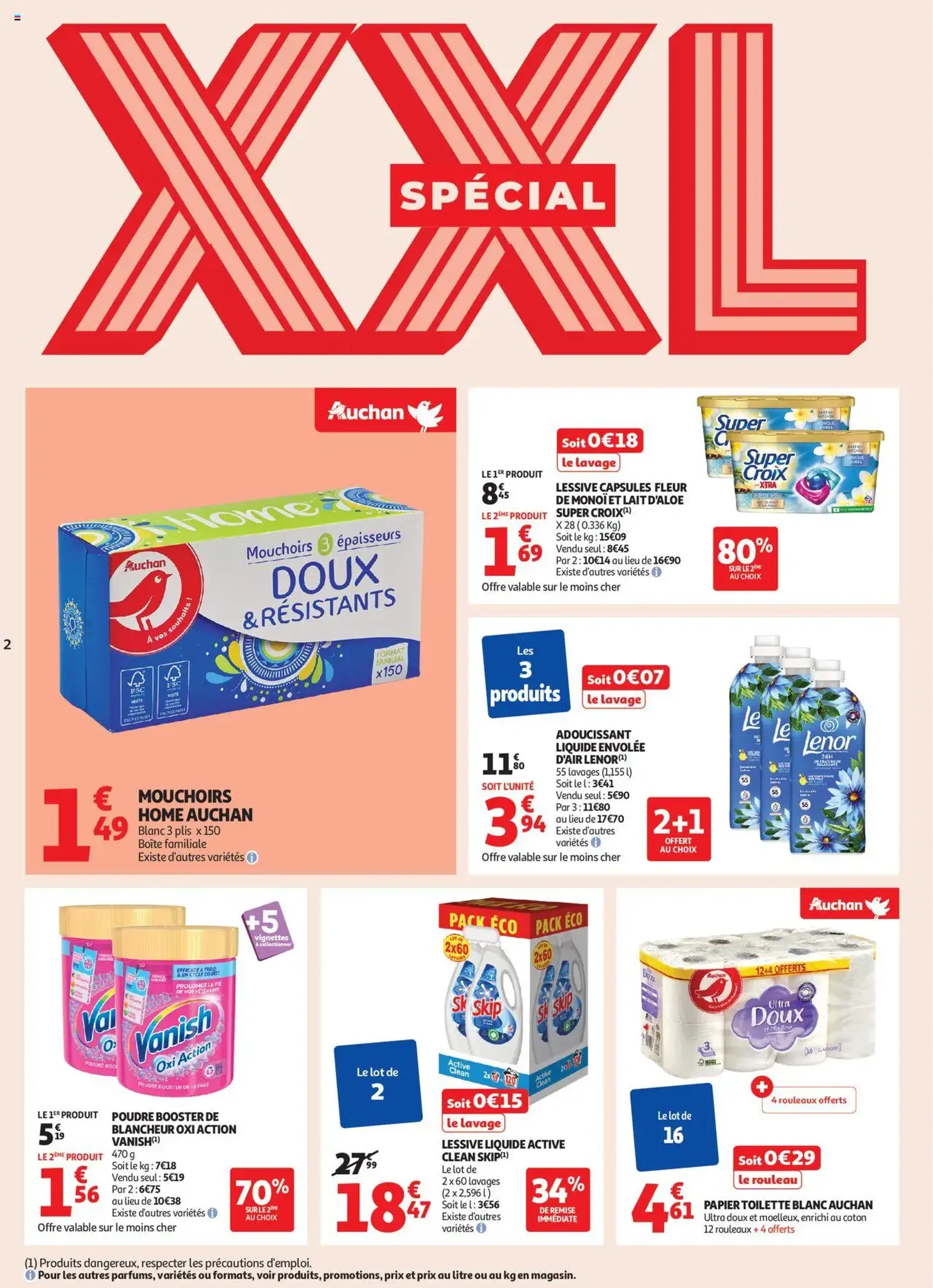 Auchan prospectus - brochure valable à partir du 19/08/2025, page 2 sur 46 Auchan prospectus - brochure valable à partir du 19/08/2025, page 2 sur 46