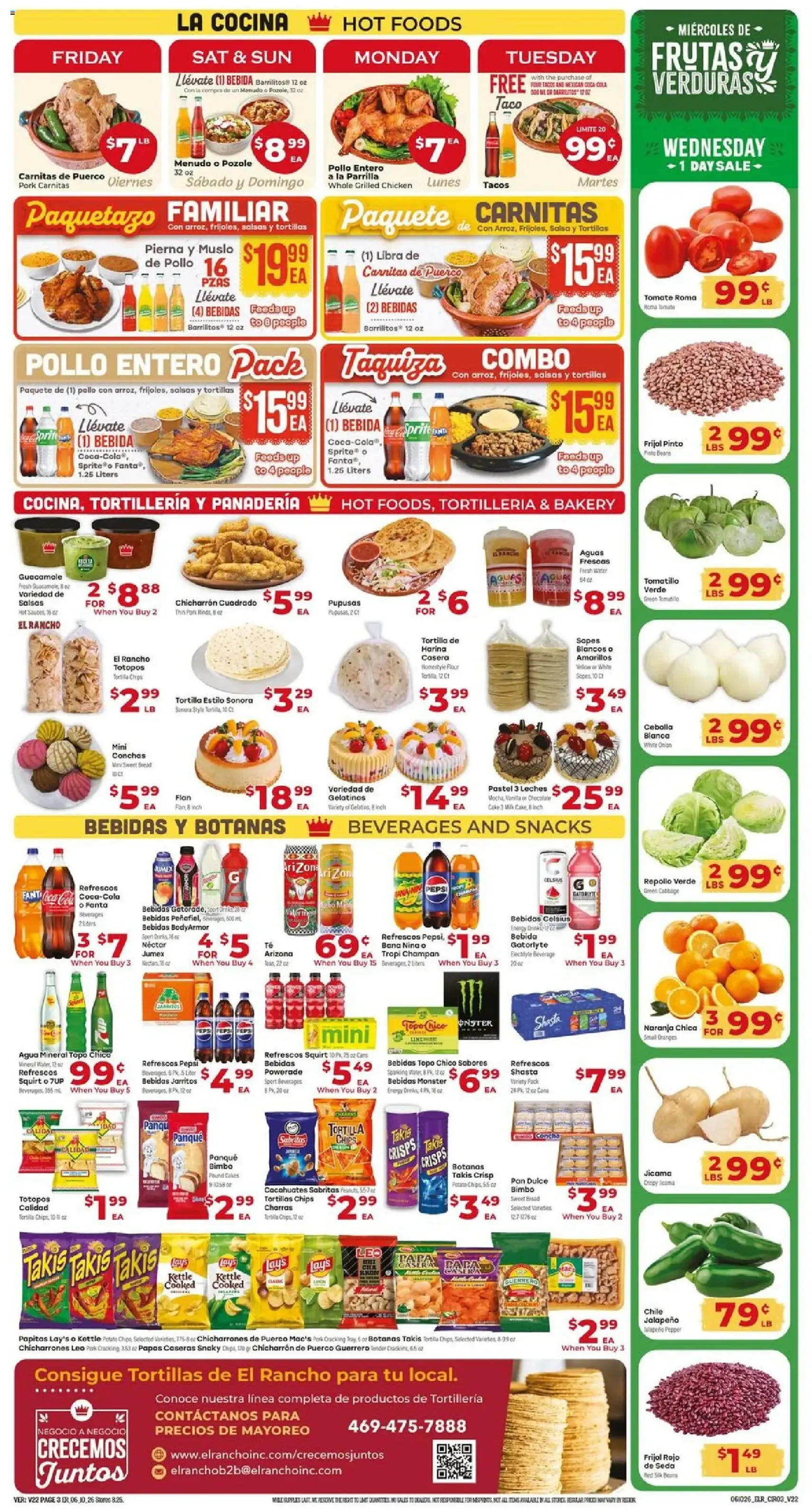 El Rancho Weekly Ad - valid flyer from 06/10/2026, page 3 of 4