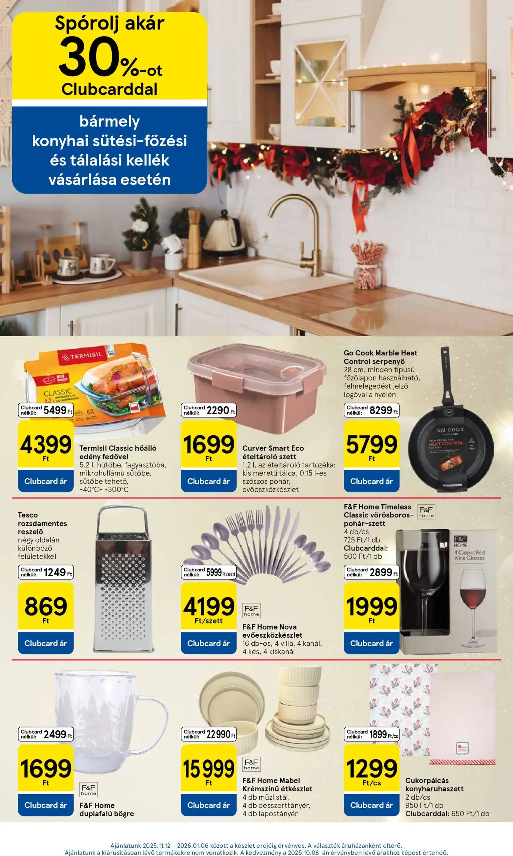 Tesco Hipermarket - Akciós újság - 2025.11.13. érvényes szórólap 35 oldal 38 oldalból