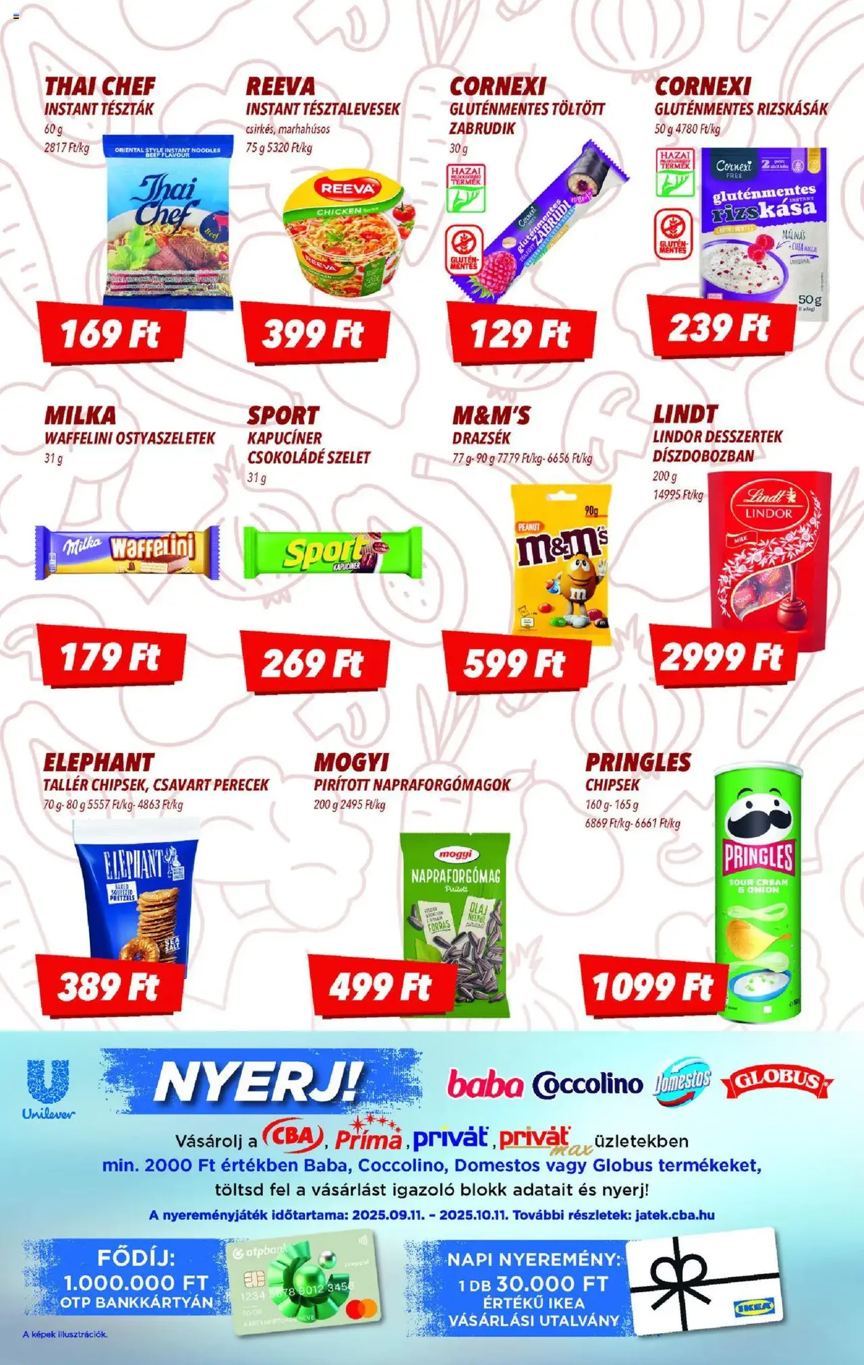 CBA Akciós újság - 2025.09.18. érvényes szórólap 5 oldal 8 oldalból CBA Akciós újság - 2025.09.18. érvényes szórólap 5 oldal 8 oldalból