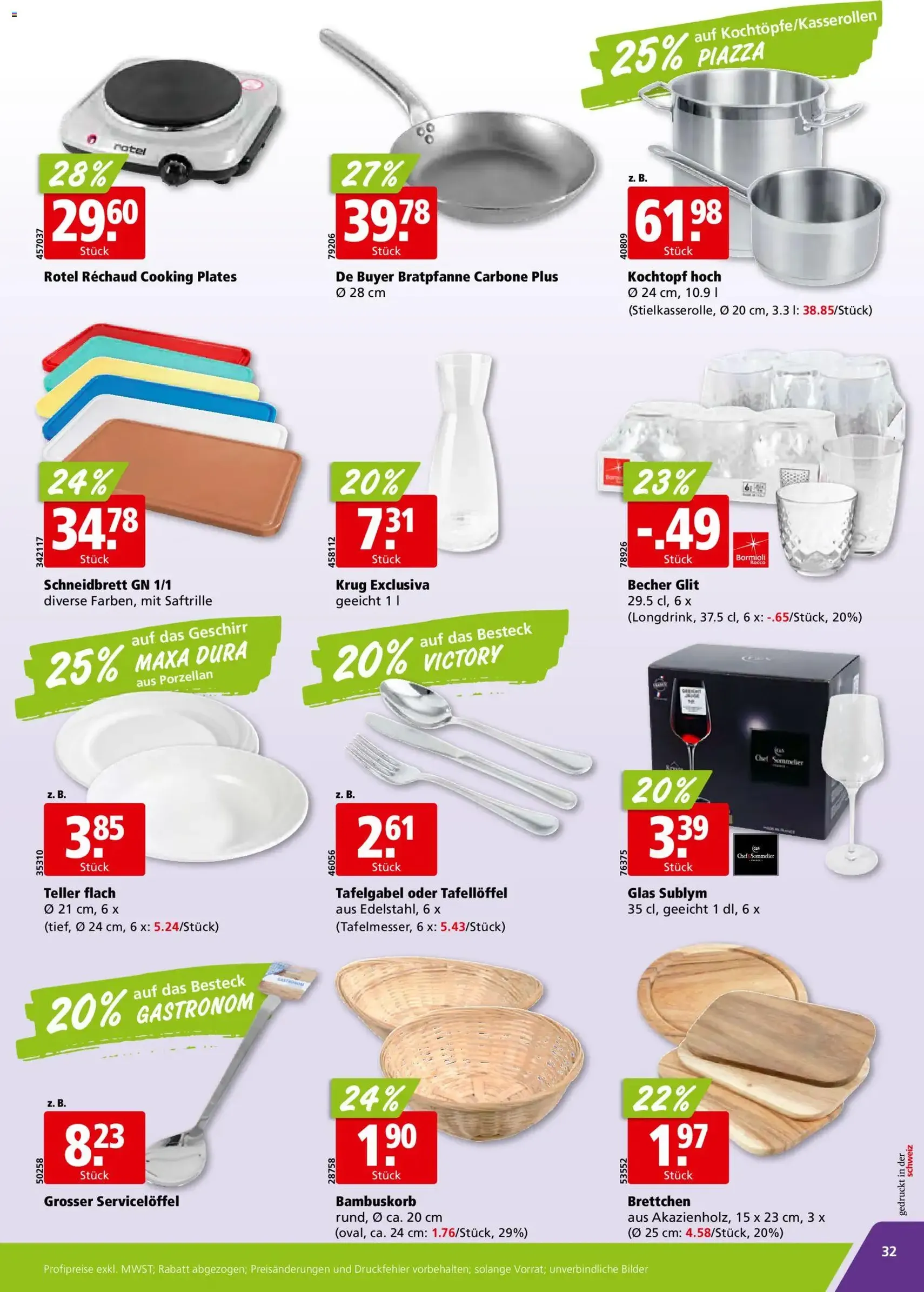 Aligro Aktionen - Gültiger Prospekt ab 02.03.2026, Seite 32 von insgesamt 32