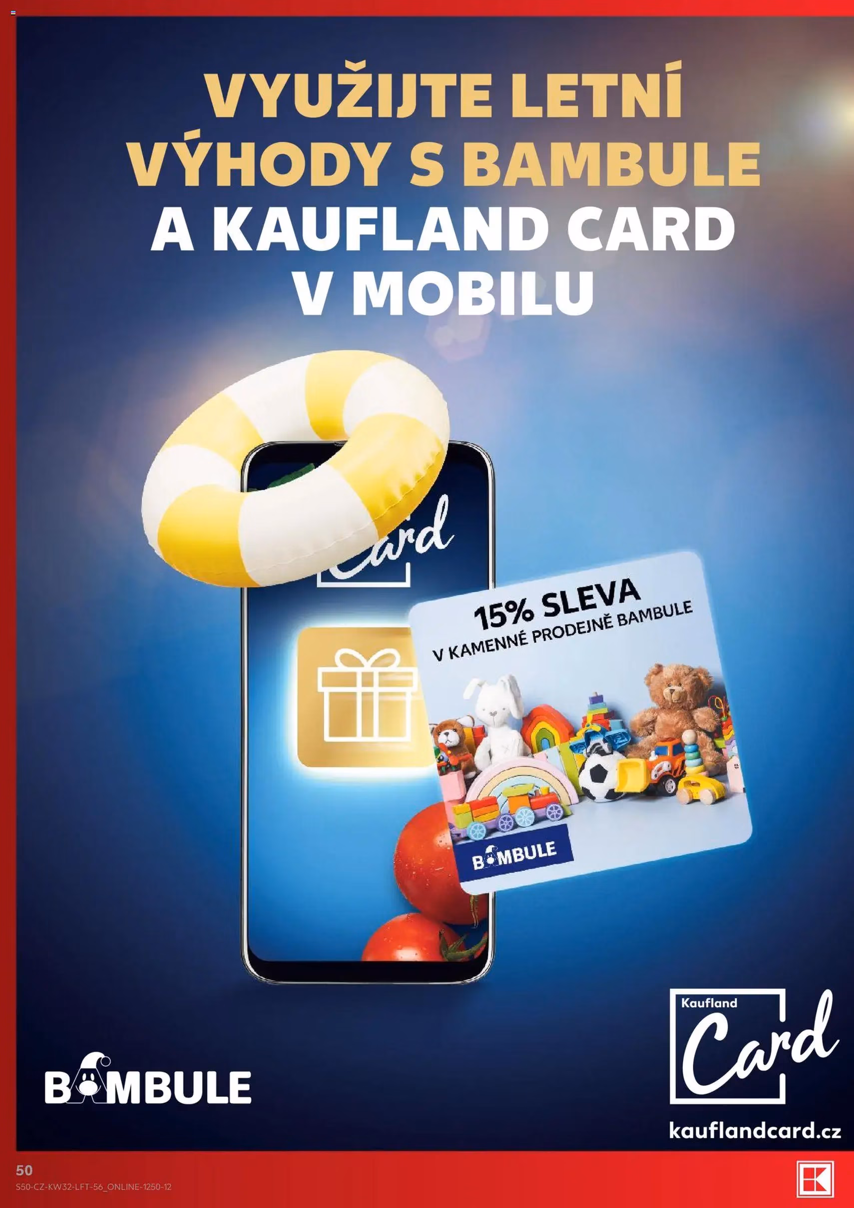 Kaufland leták - platný leták od 05.08.2026 strana 50 z 54