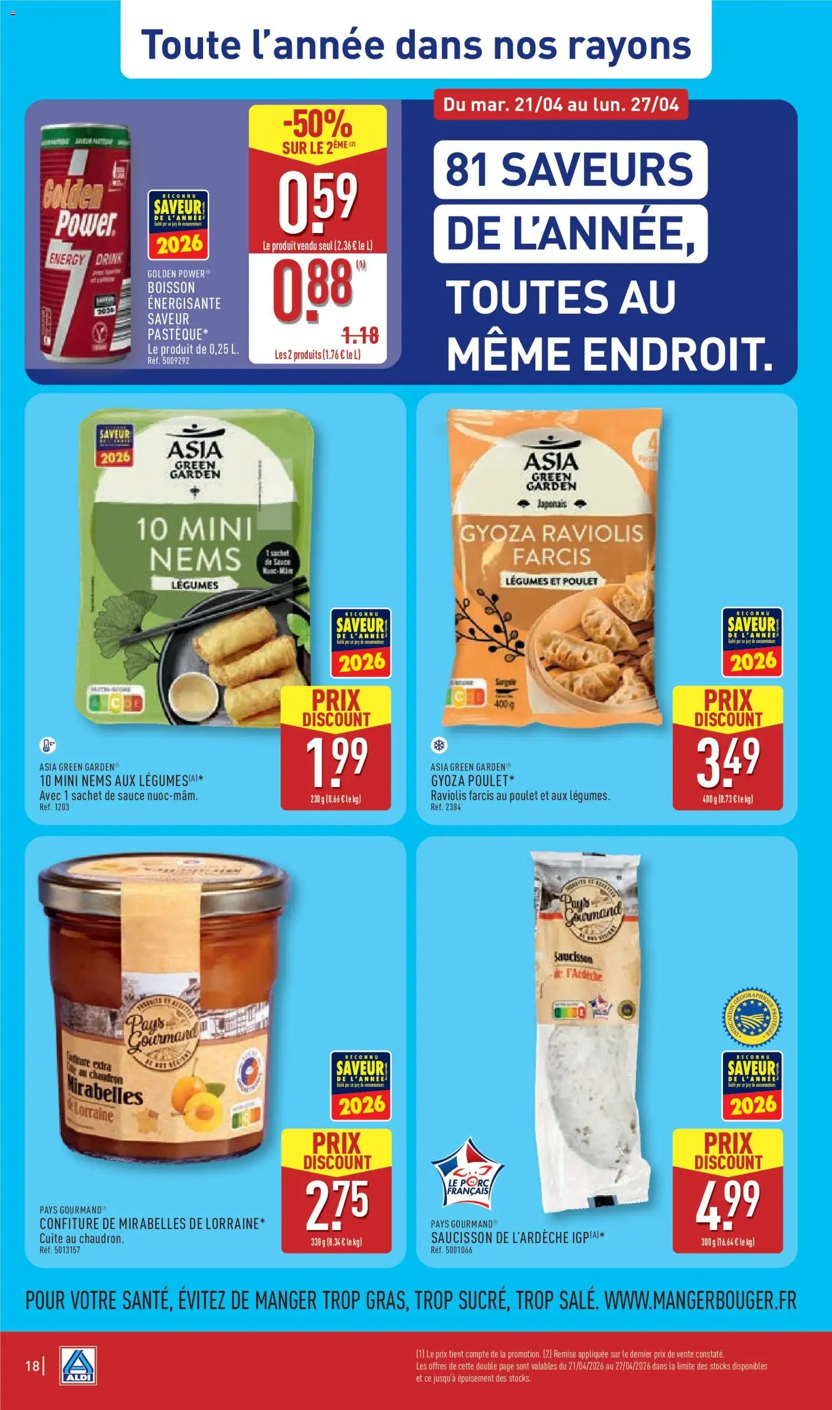Aldi catalogue - brochure valable à partir du 21/04/2026, page 20 sur 44