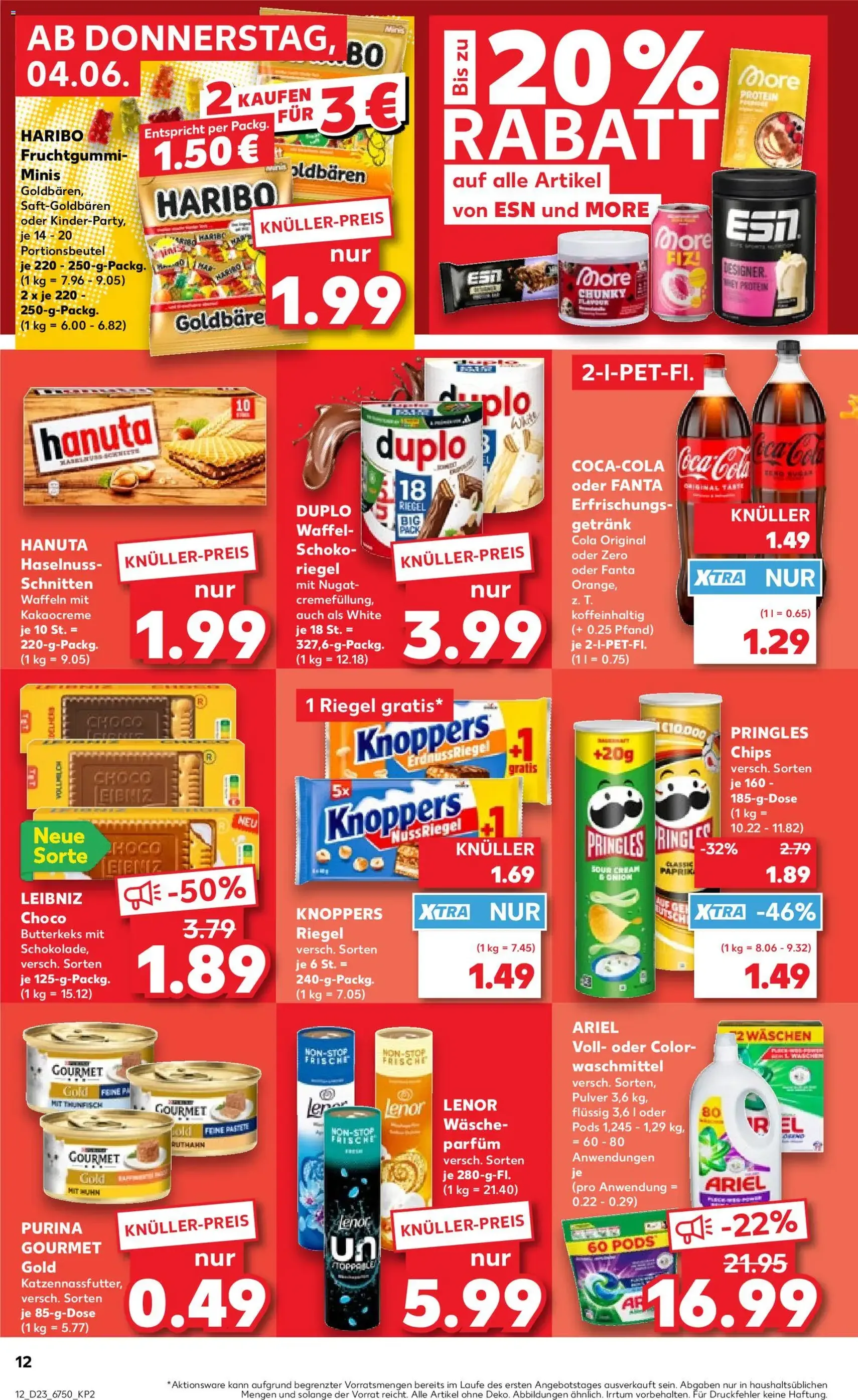 Kaufland Prospekt - Gültiger Prospekt ab 04.06.2026, Seite 12 von insgesamt 62