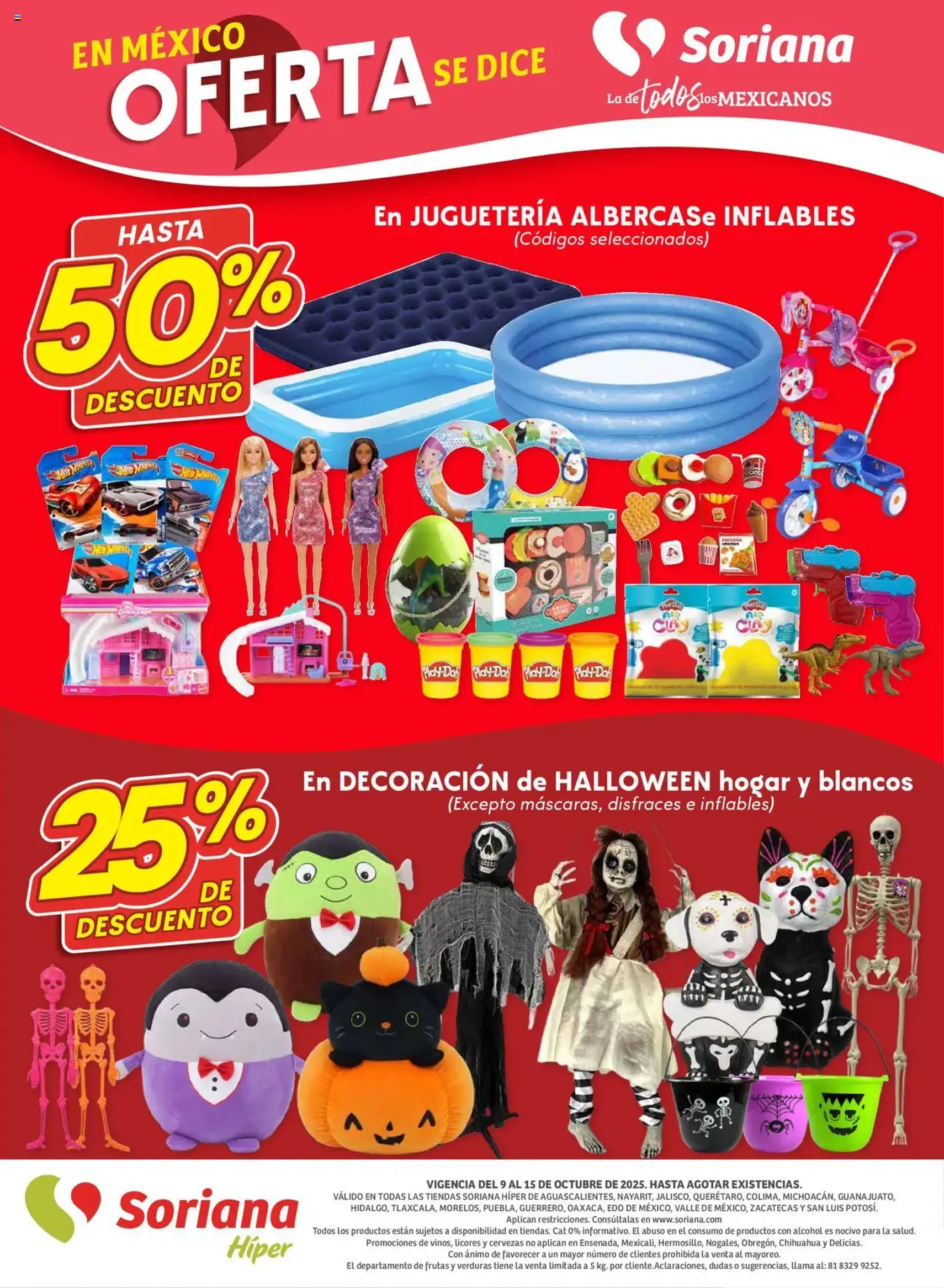Soriana - Folleto - folleto válido desde 09/10/2025 página 12 de 12 Soriana - Folleto - folleto válido desde 09/10/2025 página 12 de 12