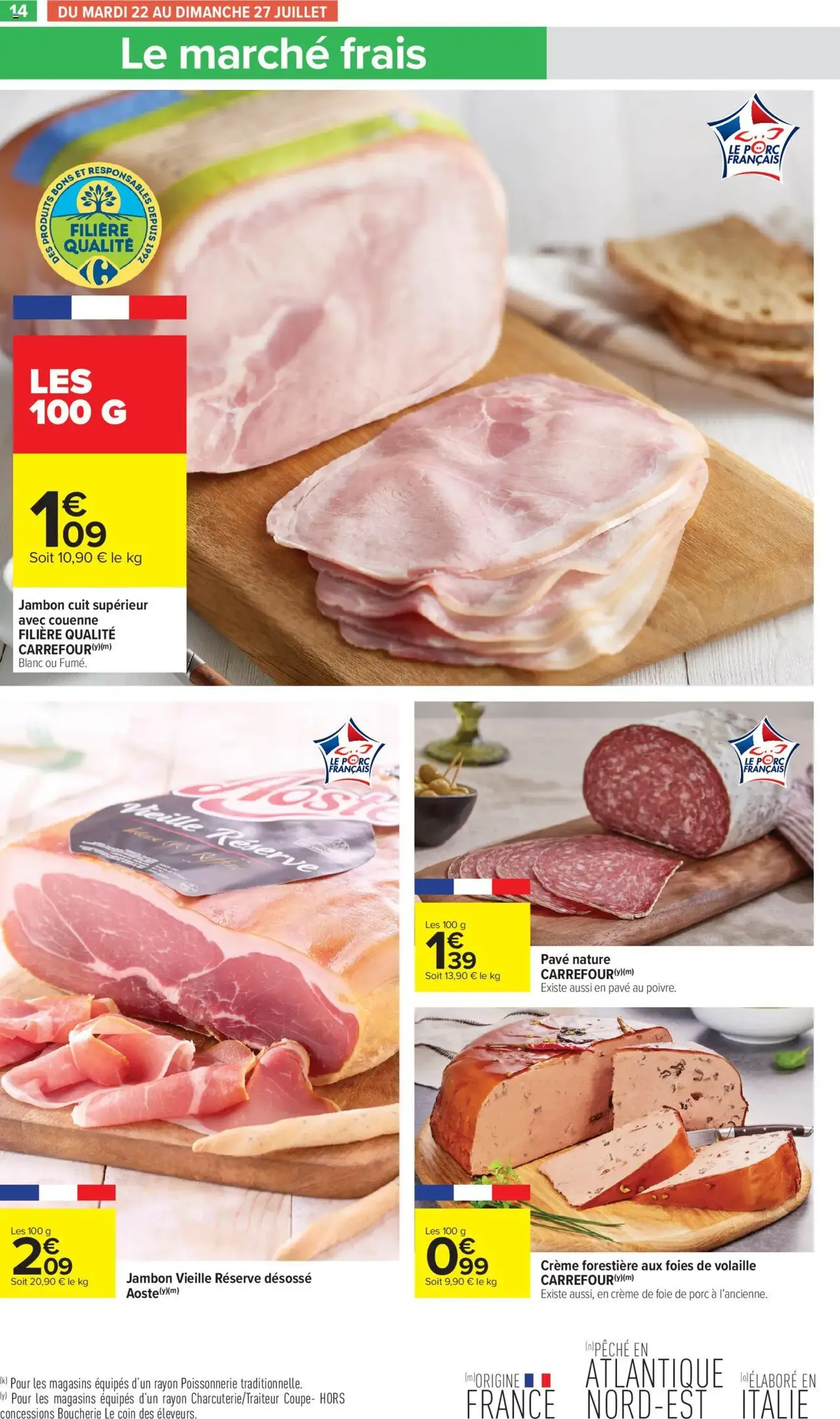 Carrefour Market catalogue semaine 30 - brochure valable à partir du 22/07/2025, page 18 sur 48