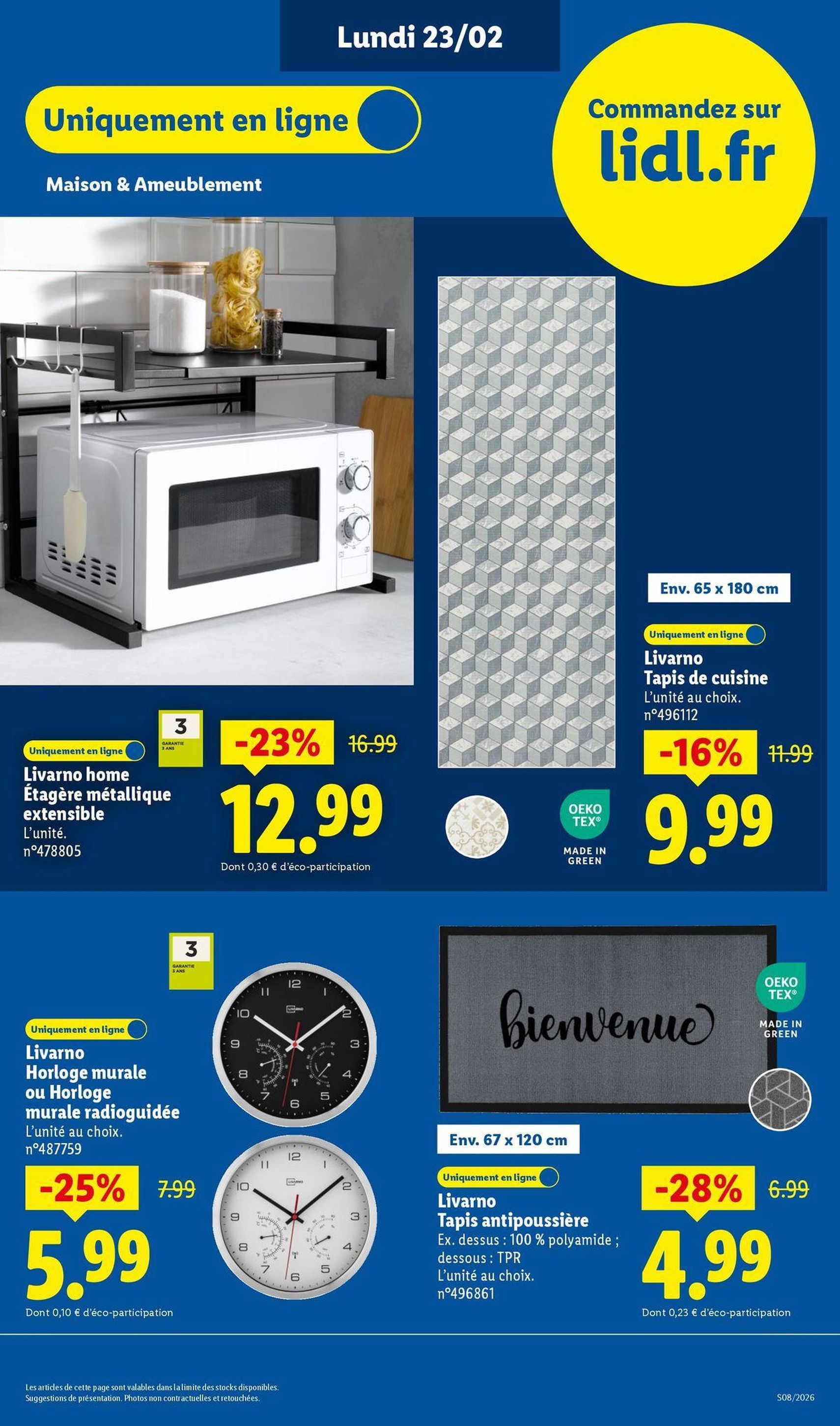 LIDL catalogue semaine 8 - brochure valable à partir du 19/02/2026, page 73 sur 77