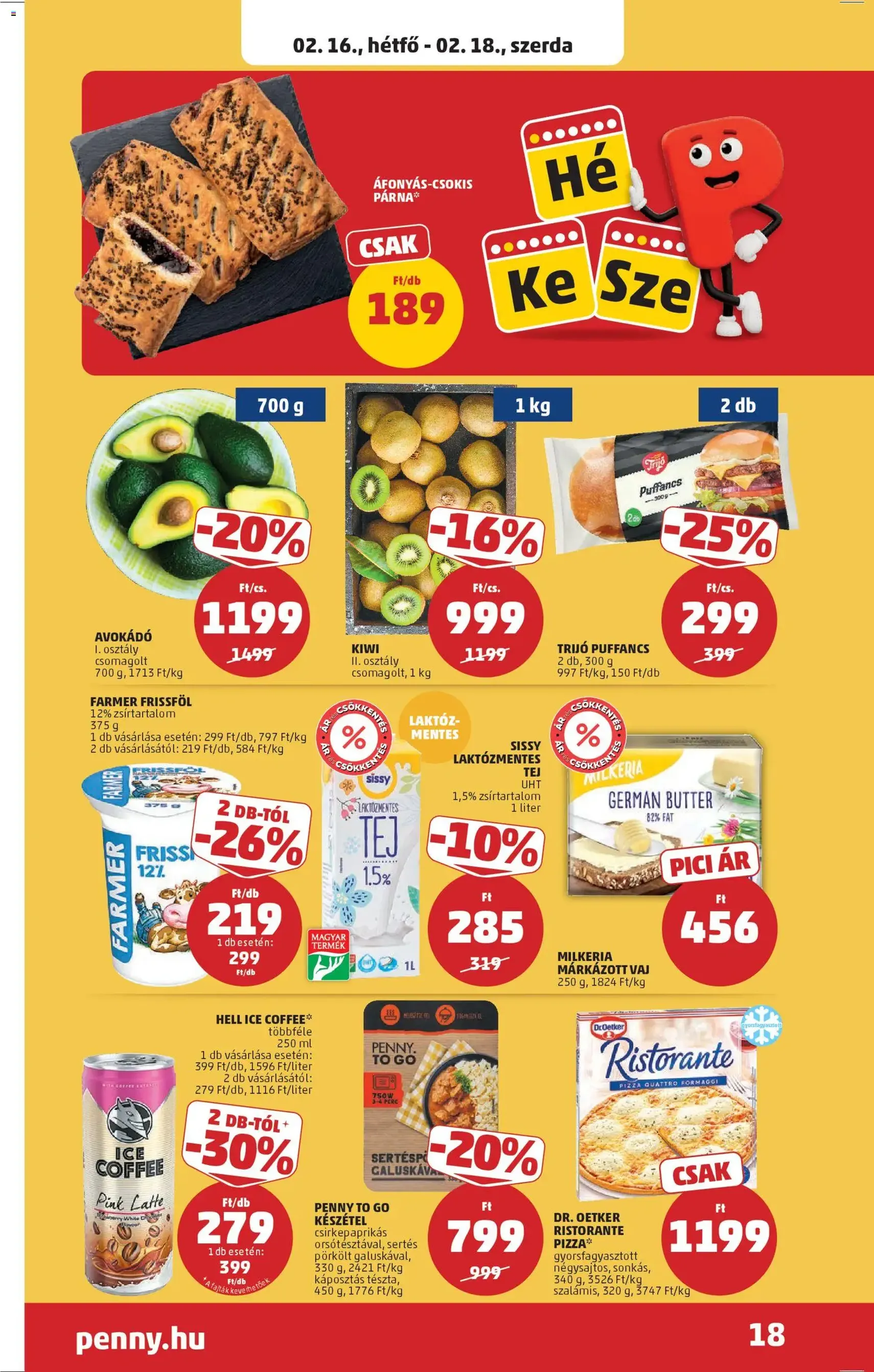 PENNY Akciós újság - 2026.02.12. érvényes szórólap 22 oldal 42 oldalból