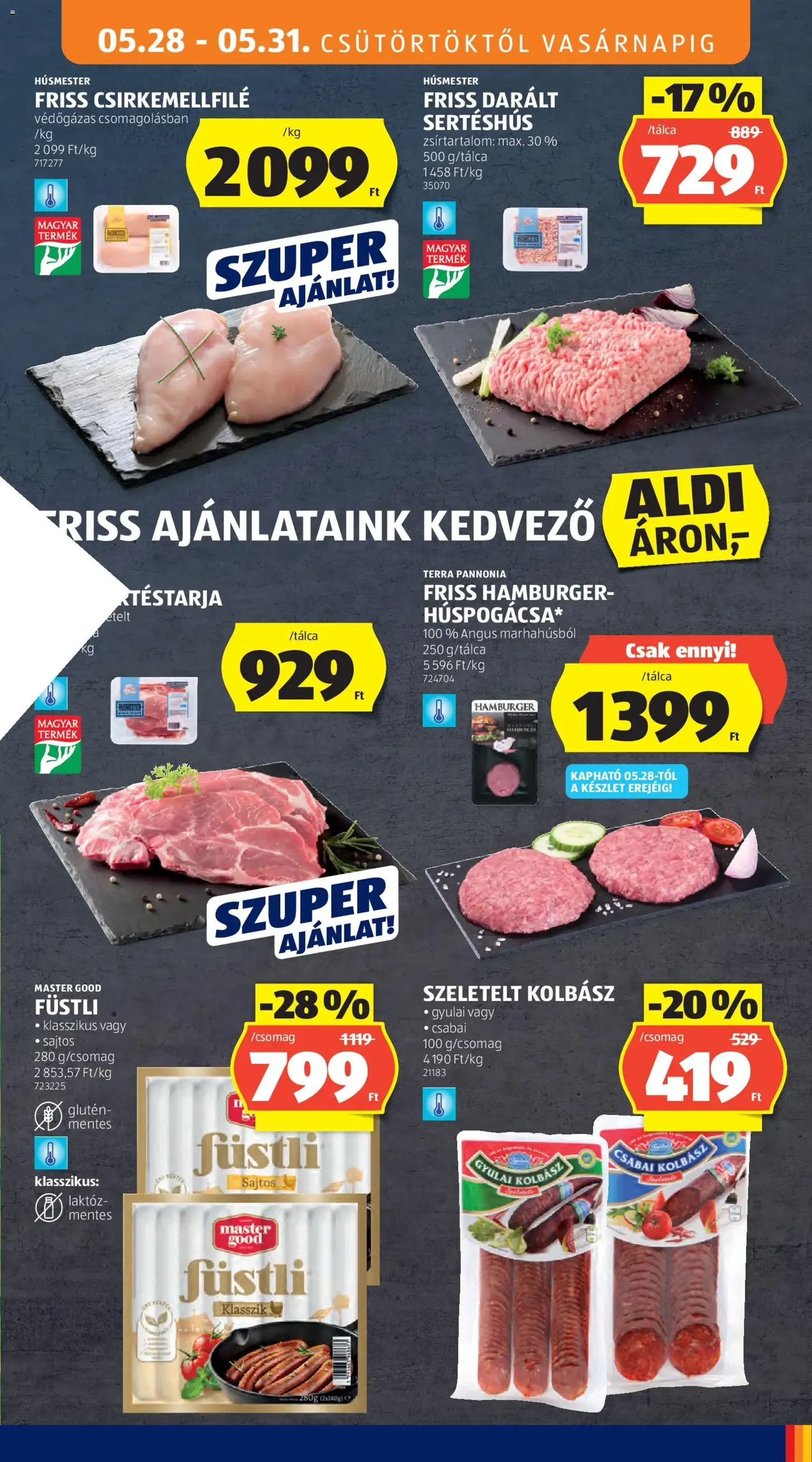 Aldi akciós újság - 2026.05.28. érvényes szórólap 11 oldal 60 oldalból