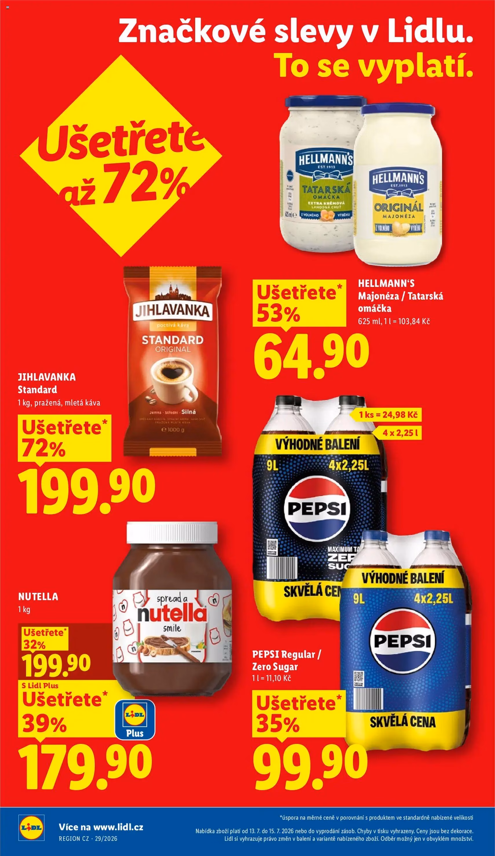 Lidl leták - platný leták od 13.07.2026 strana 4 z 49
