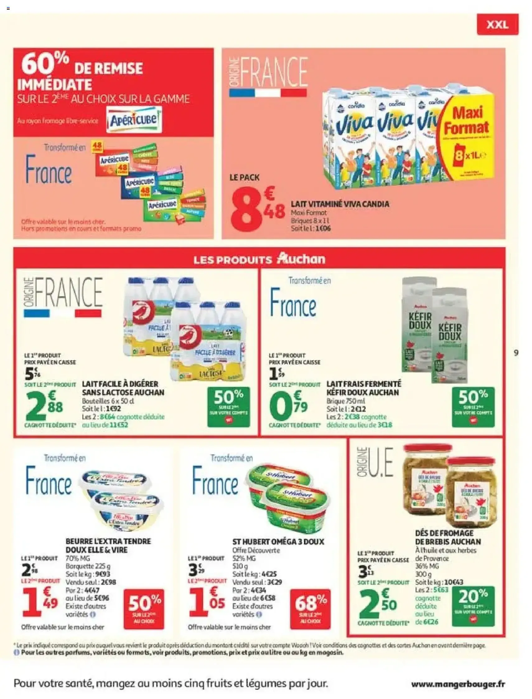 Auchan Promos XXL, rentrée - brochure valable à partir du 21/07/2026, page 9 sur 49