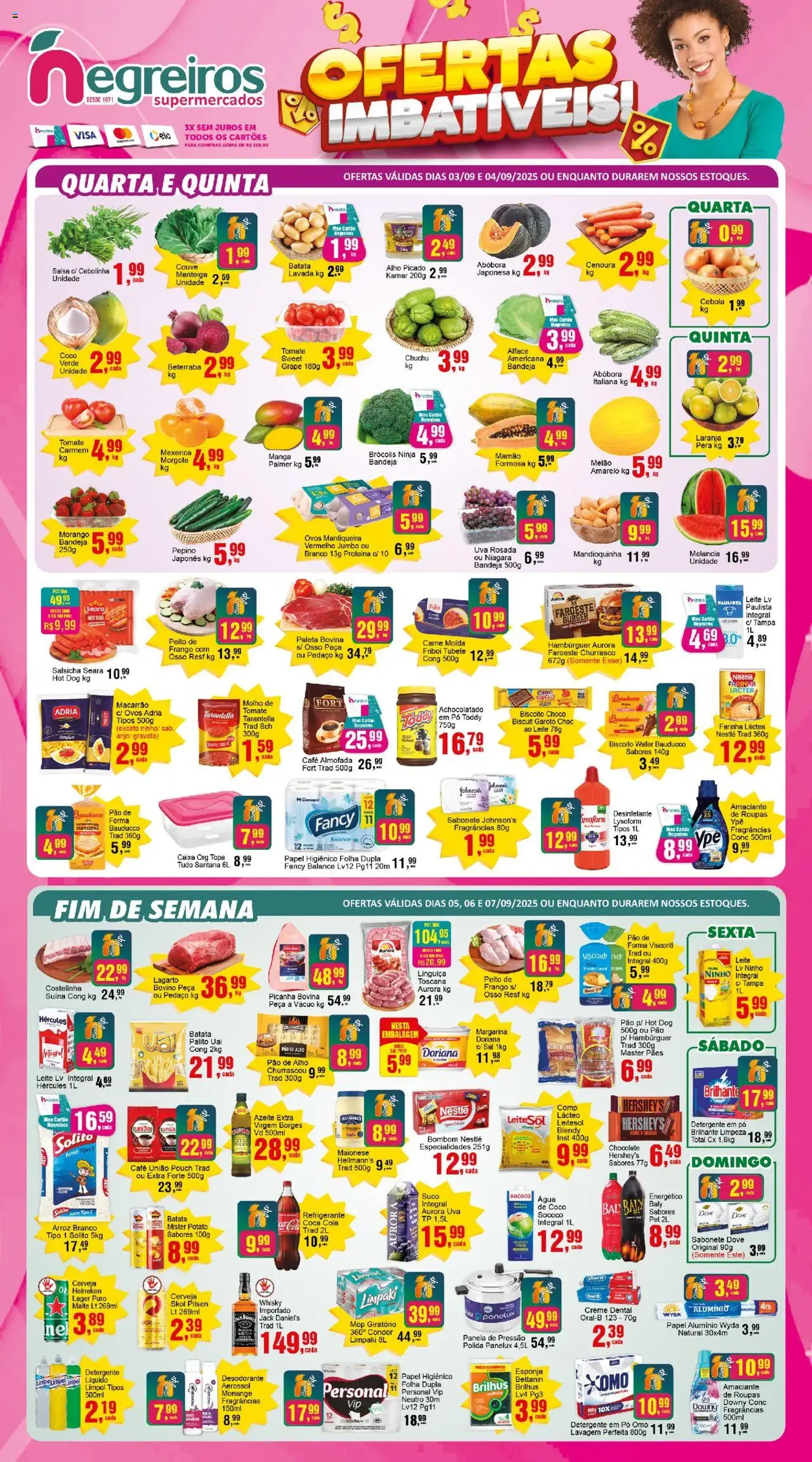 Negreiros - Ofertas da semana - folheto válido a partir de 03/09/2025 página 1 de 2