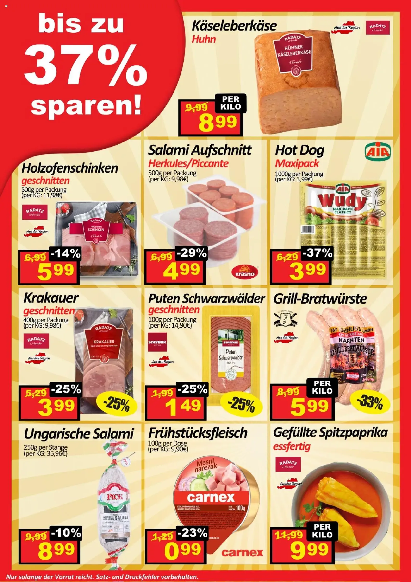 Wurstico Abholmarkt Flugblatt - Gültiger Prospekt ab 05.06.2026, Seite 6 von insgesamt 8