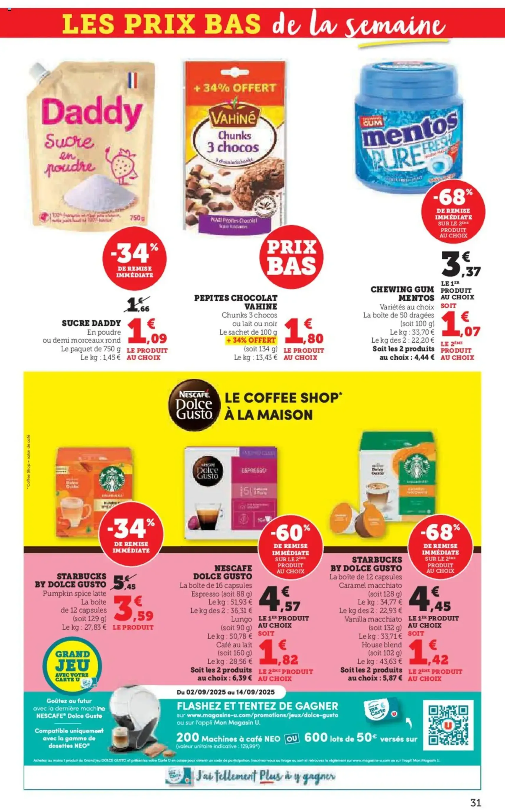 Super U catalogue - brochure valable à partir du 02/09/2025, page 31 sur 52 Super U catalogue - brochure valable à partir du 02/09/2025, page 31 sur 52