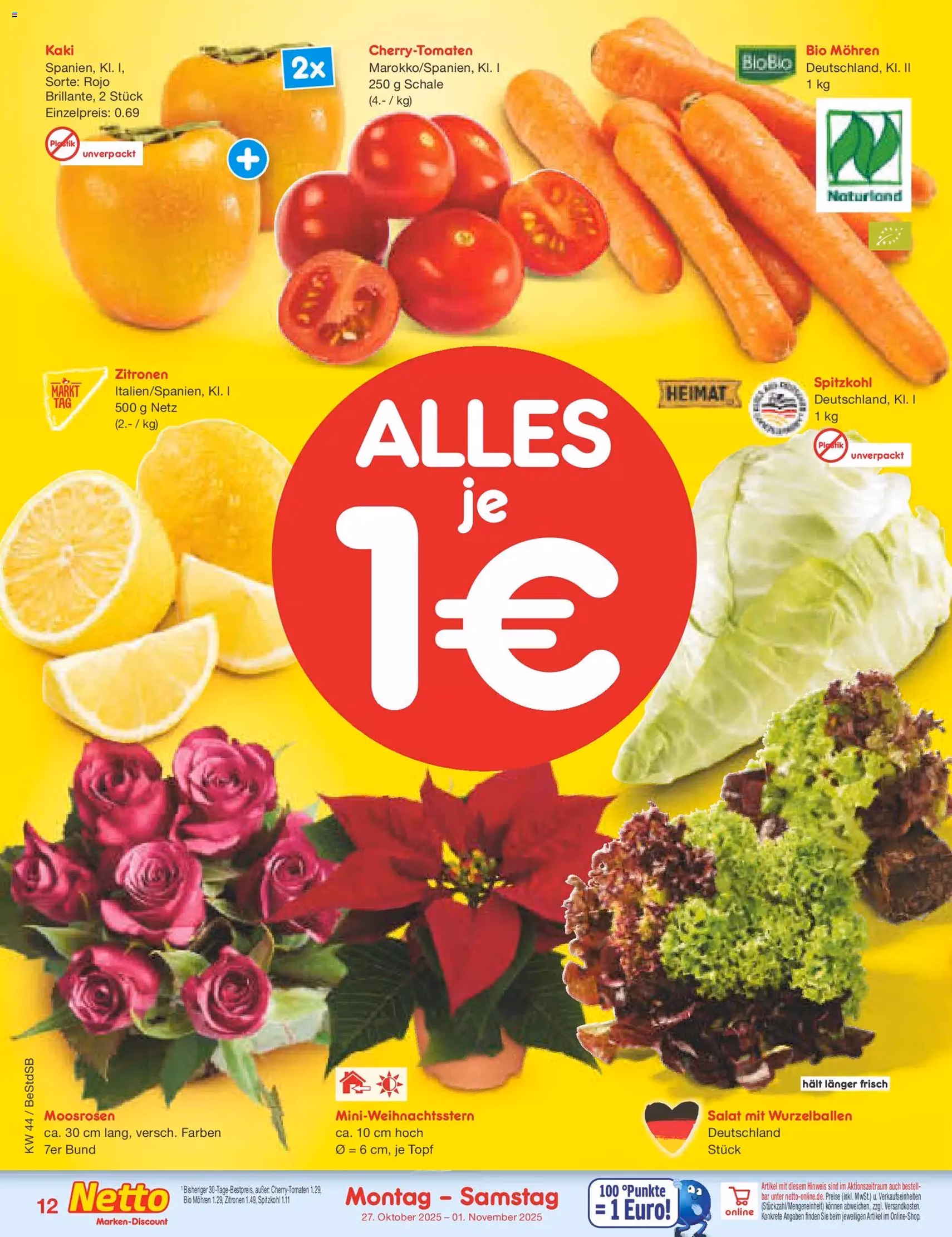 Netto Marken-Discount Prospekt - Gültiger Prospekt ab 27.10.2025, Seite 14 von insgesamt 65 Netto Marken-Discount Prospekt - Gültiger Prospekt ab 27.10.2025, Seite 14 von insgesamt 65