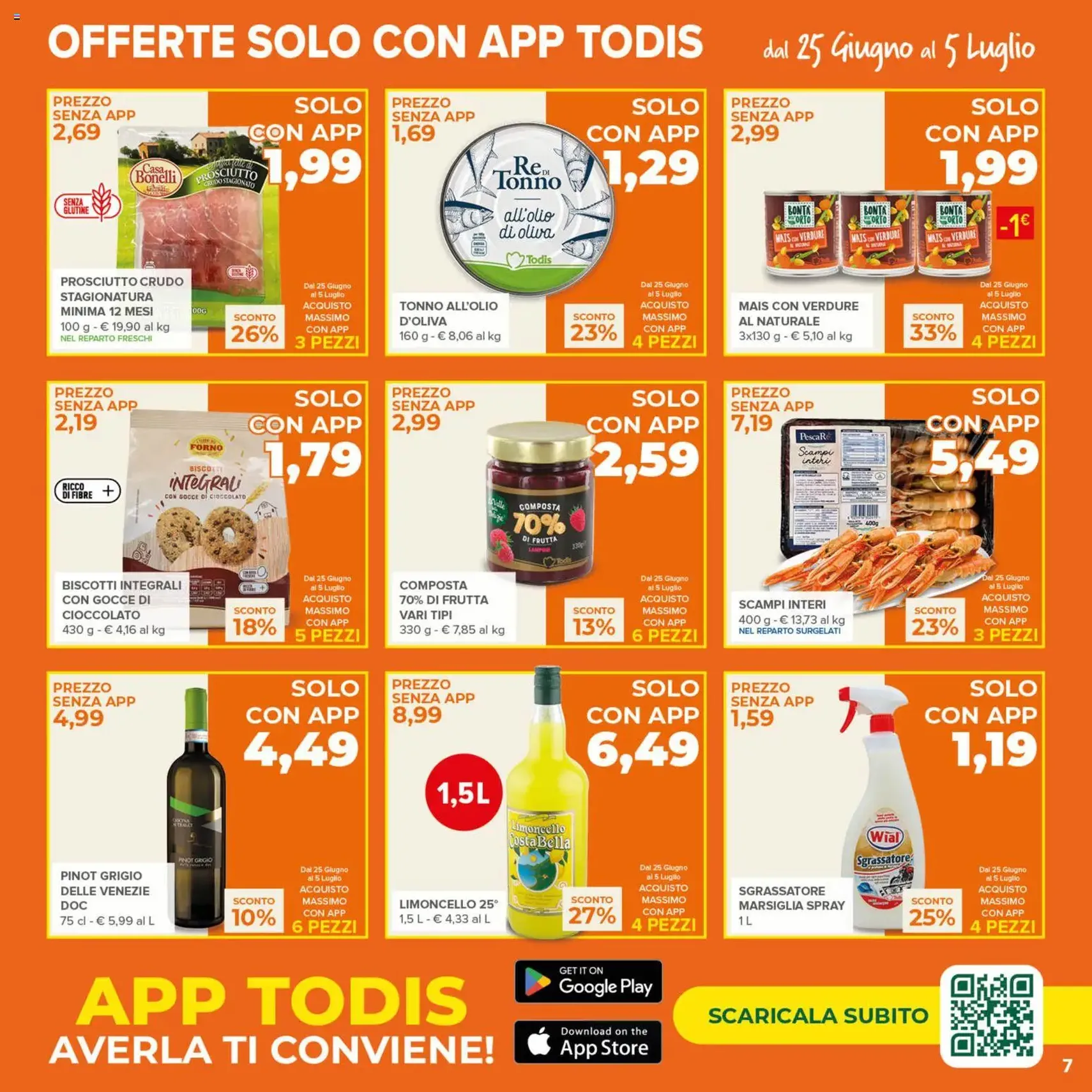 Todis volantino - volantino valido dal 25/06/2026 pagina 7 di 24