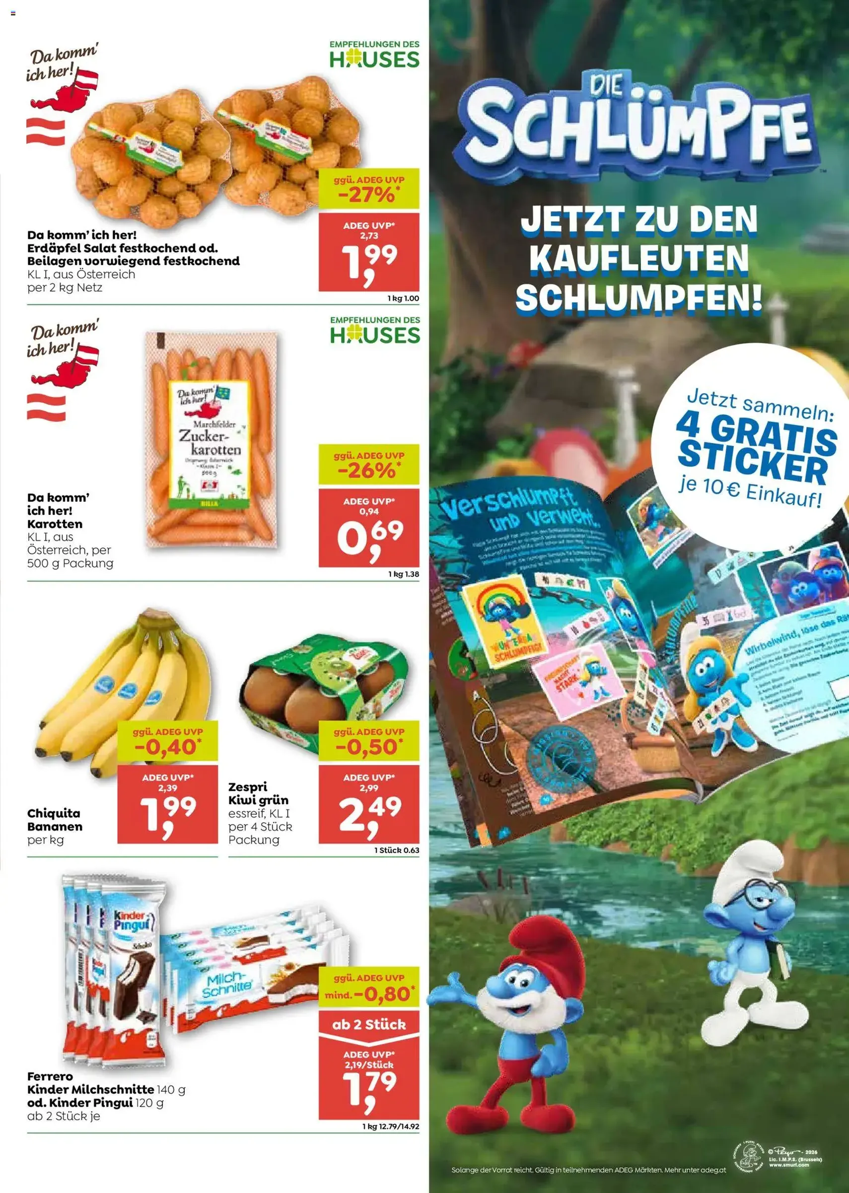 ADEG Flugblatt - Gültiger Prospekt ab 24.09.2026, Seite 3 von insgesamt 8