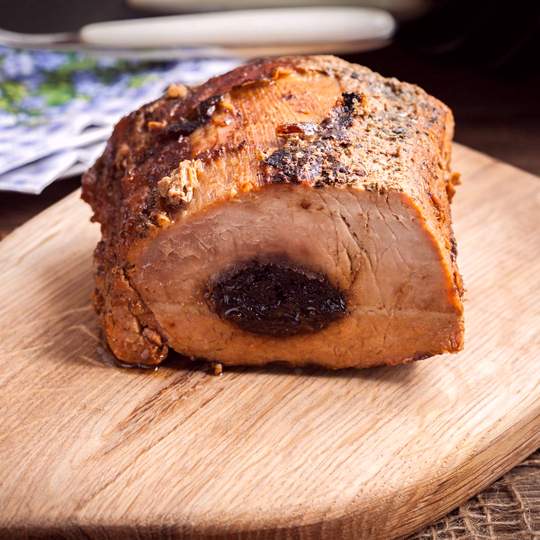 Anteprima ricetta Lombo di maiale con prugne