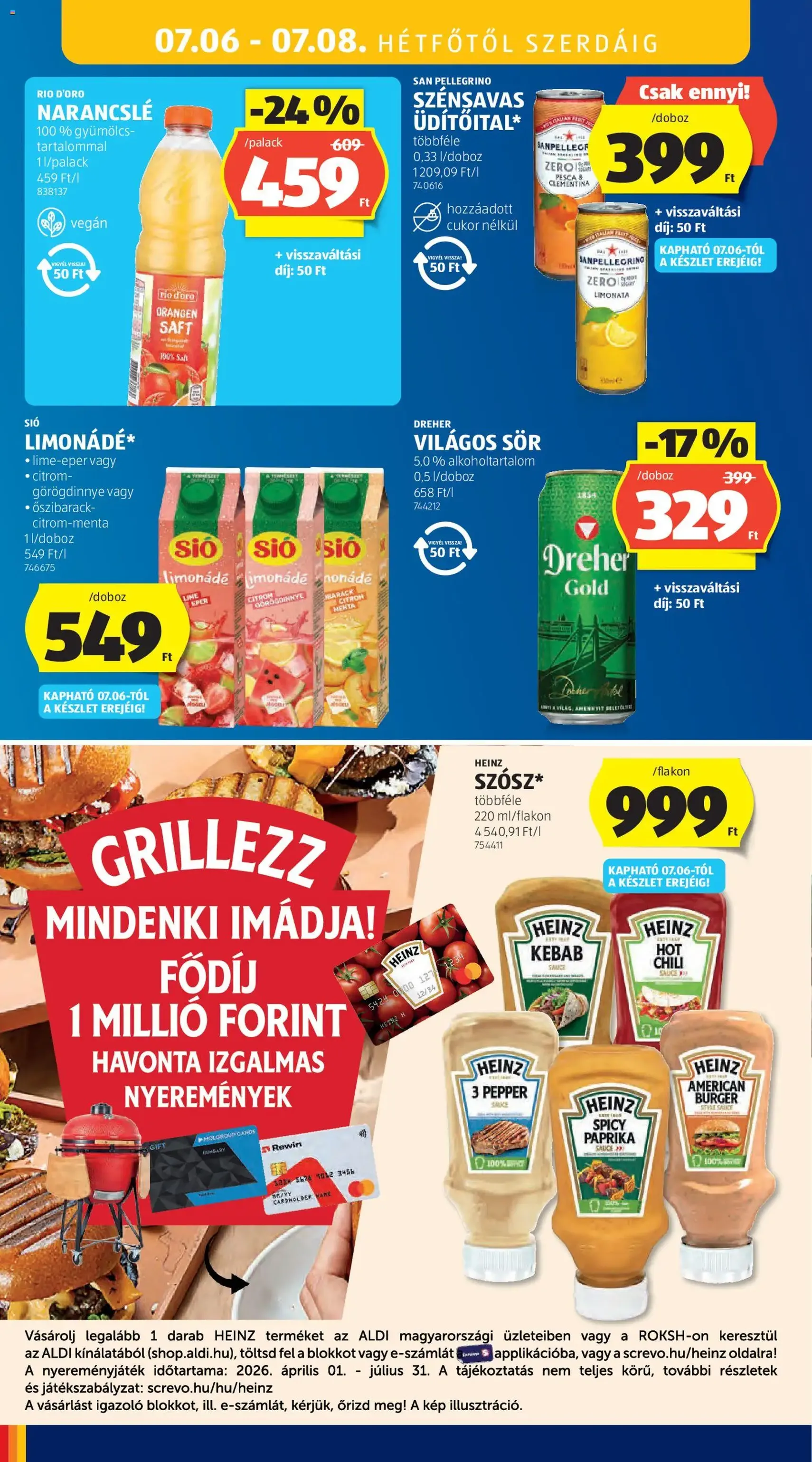 Aldi akciós újság - 2026.07.02. érvényes szórólap 42 oldal 61 oldalból