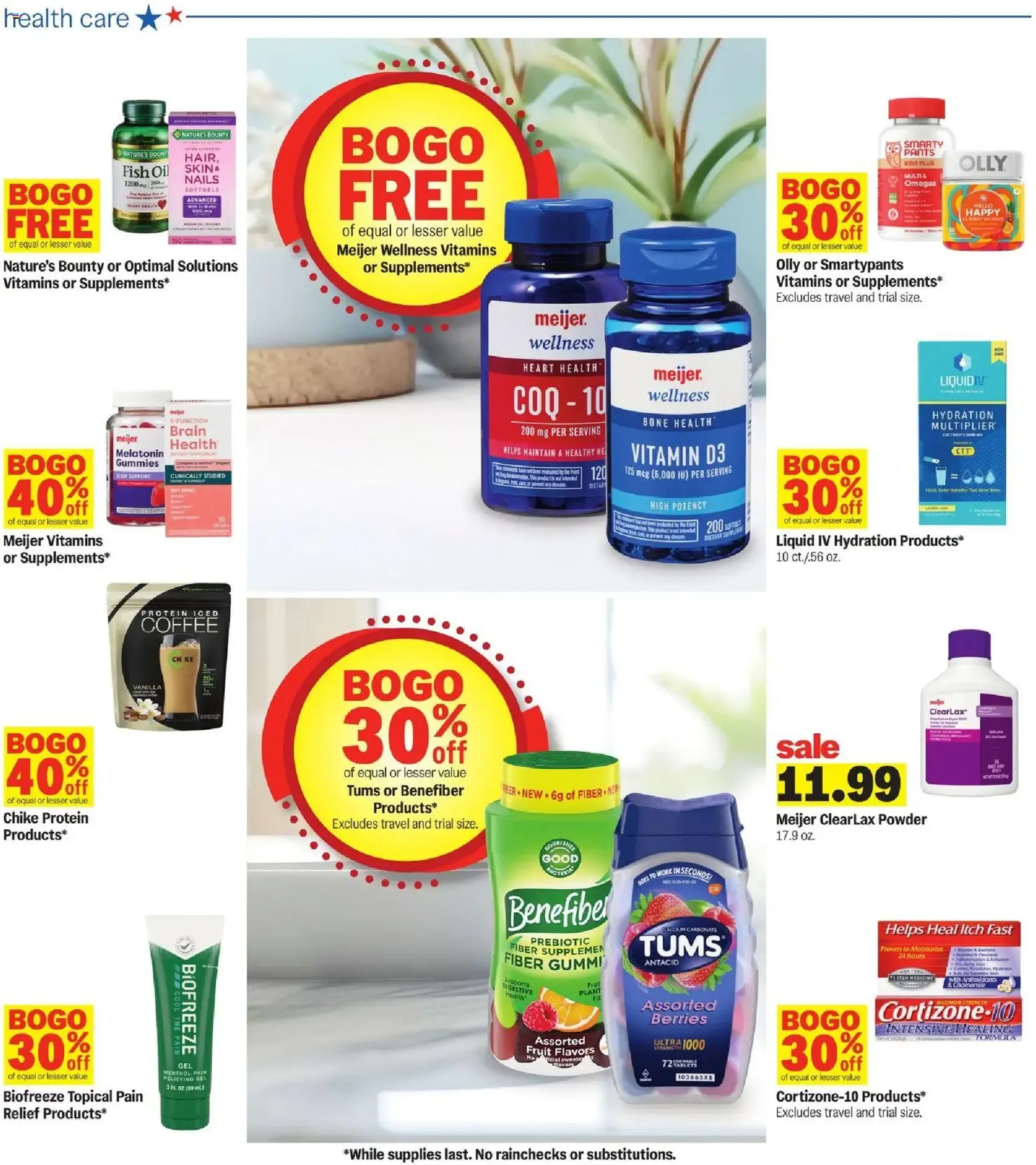 Meijer Weekly Ad - valid flyer from 07/29/2026, page 30 of 42