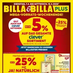 Billa - Flugblatt - Prospekt Vorschau gültig ab 07.04.2026