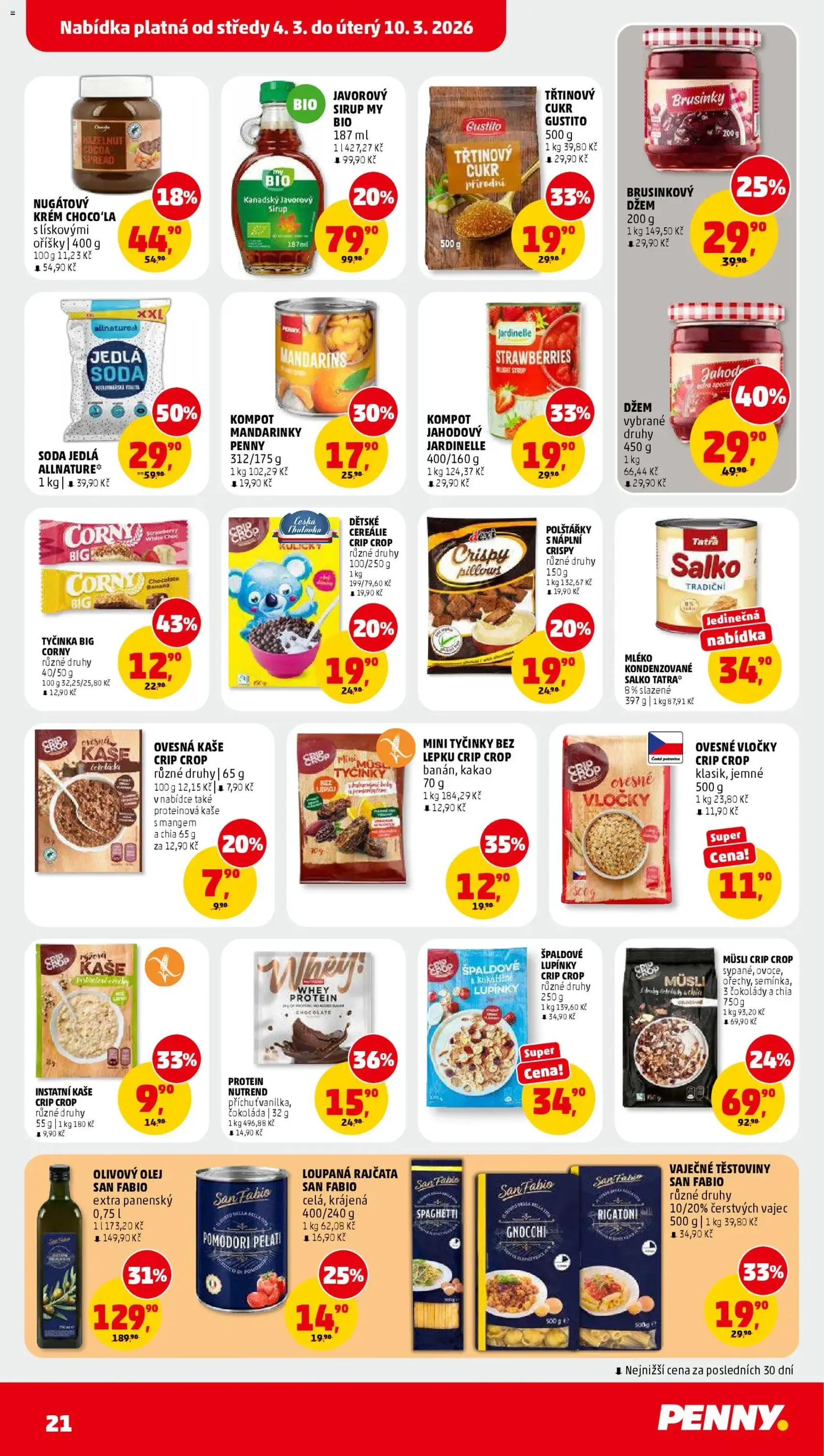 Penny Market leták - platný leták od 04.03.2026 strana 21 z 35