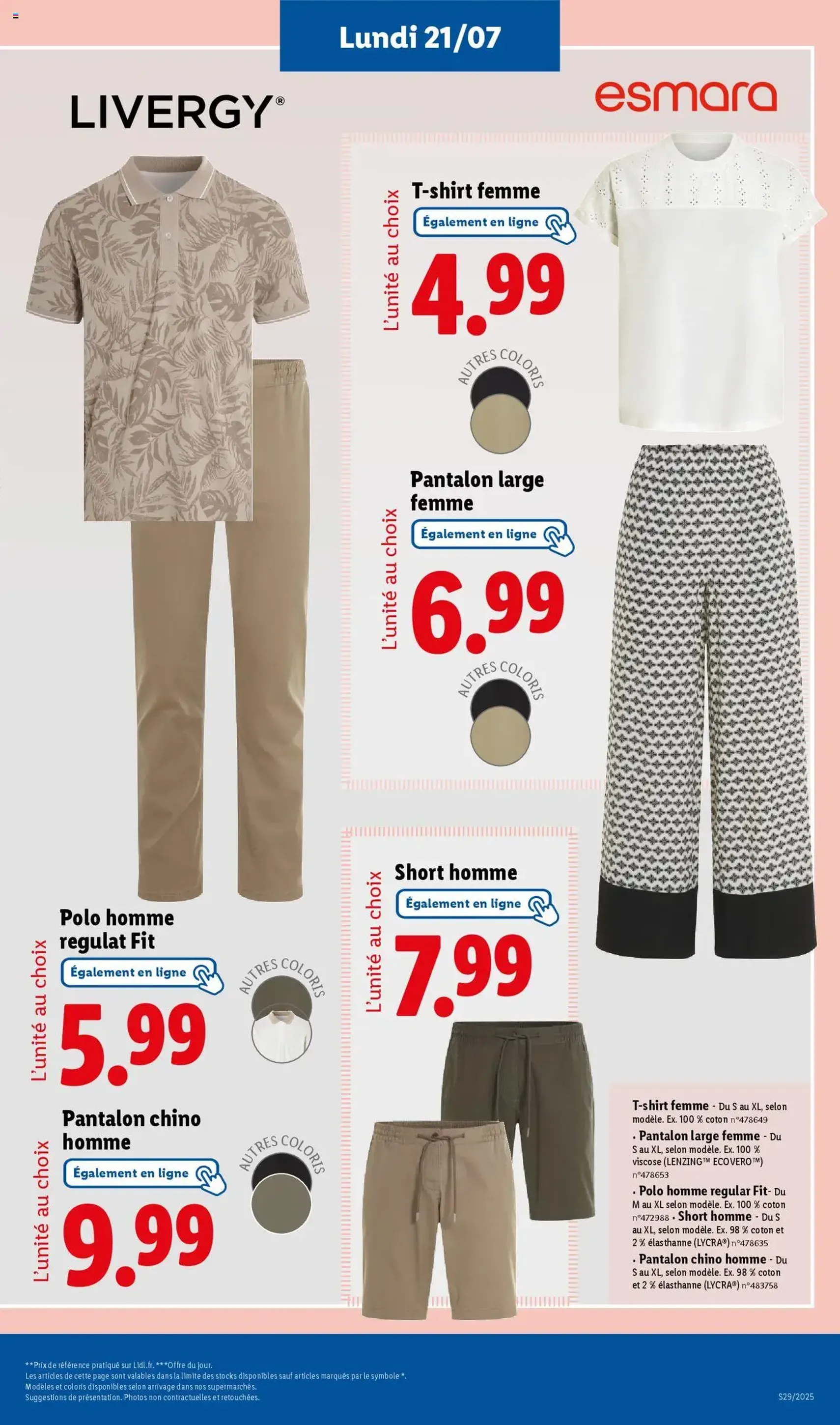 LIDL catalogue semaine 28 - brochure valable à partir du 17/07/2025, page 67 sur 82 LIDL catalogue semaine 28 - brochure valable à partir du 17/07/2025, page 67 sur 82