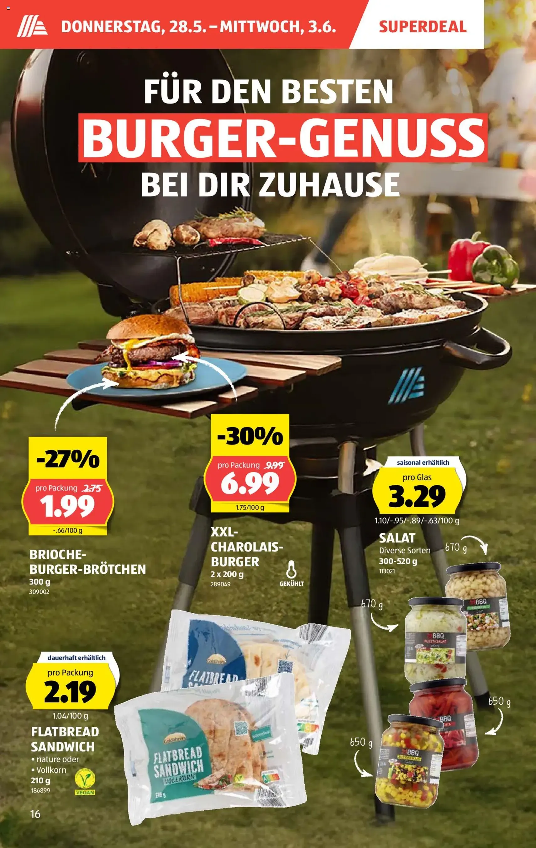 Aldi aktionen - Gültiger Prospekt ab 28.05.2026, Seite 16 von insgesamt 39