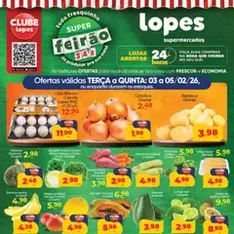 Lopes Supermercados - Ofertas da semana - pré-visualização do folheto, válido a partir de 03/02/2026