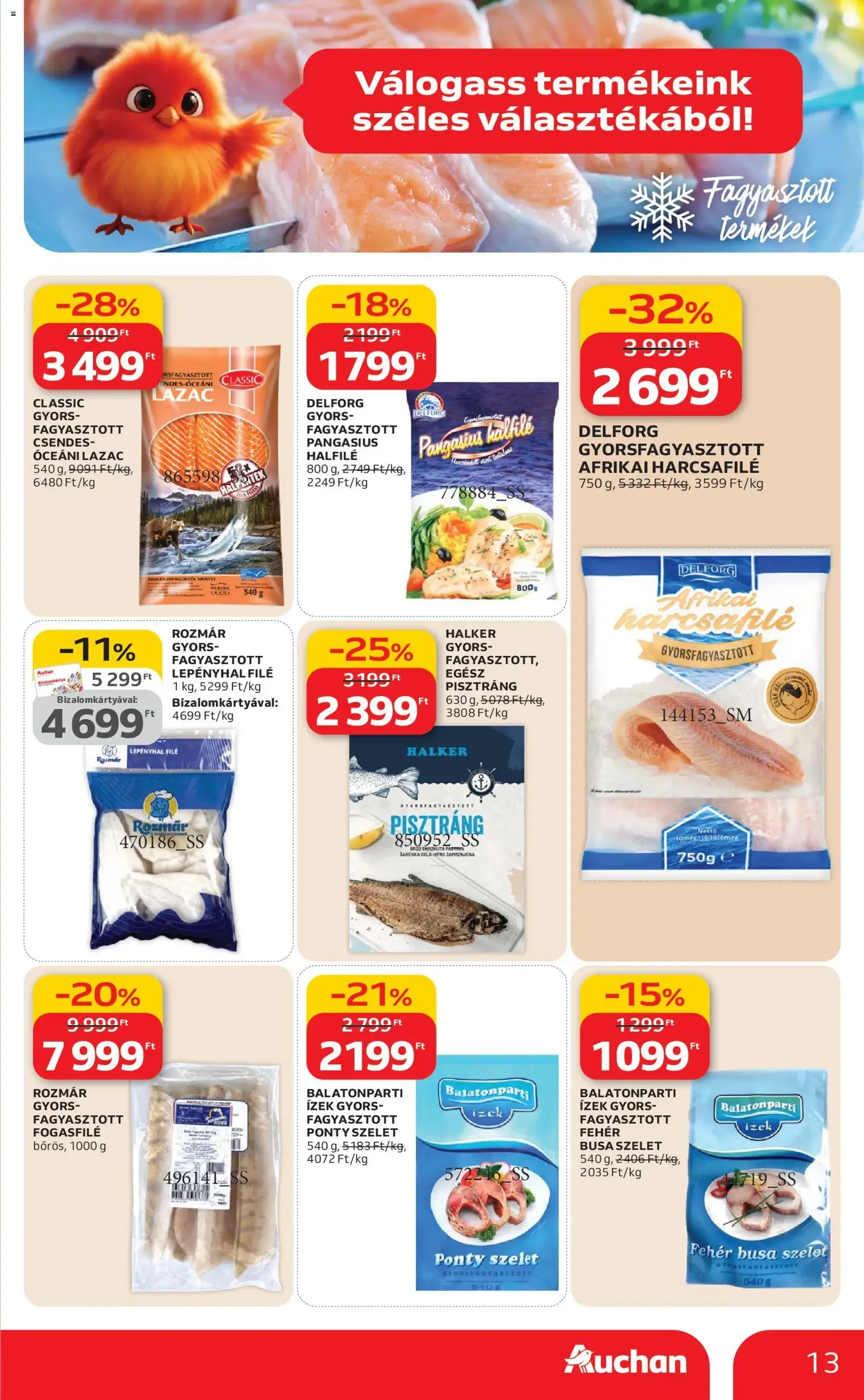 Auchan Akciós újság - 2026.02.19. érvényes szórólap 13 oldal 52 oldalból