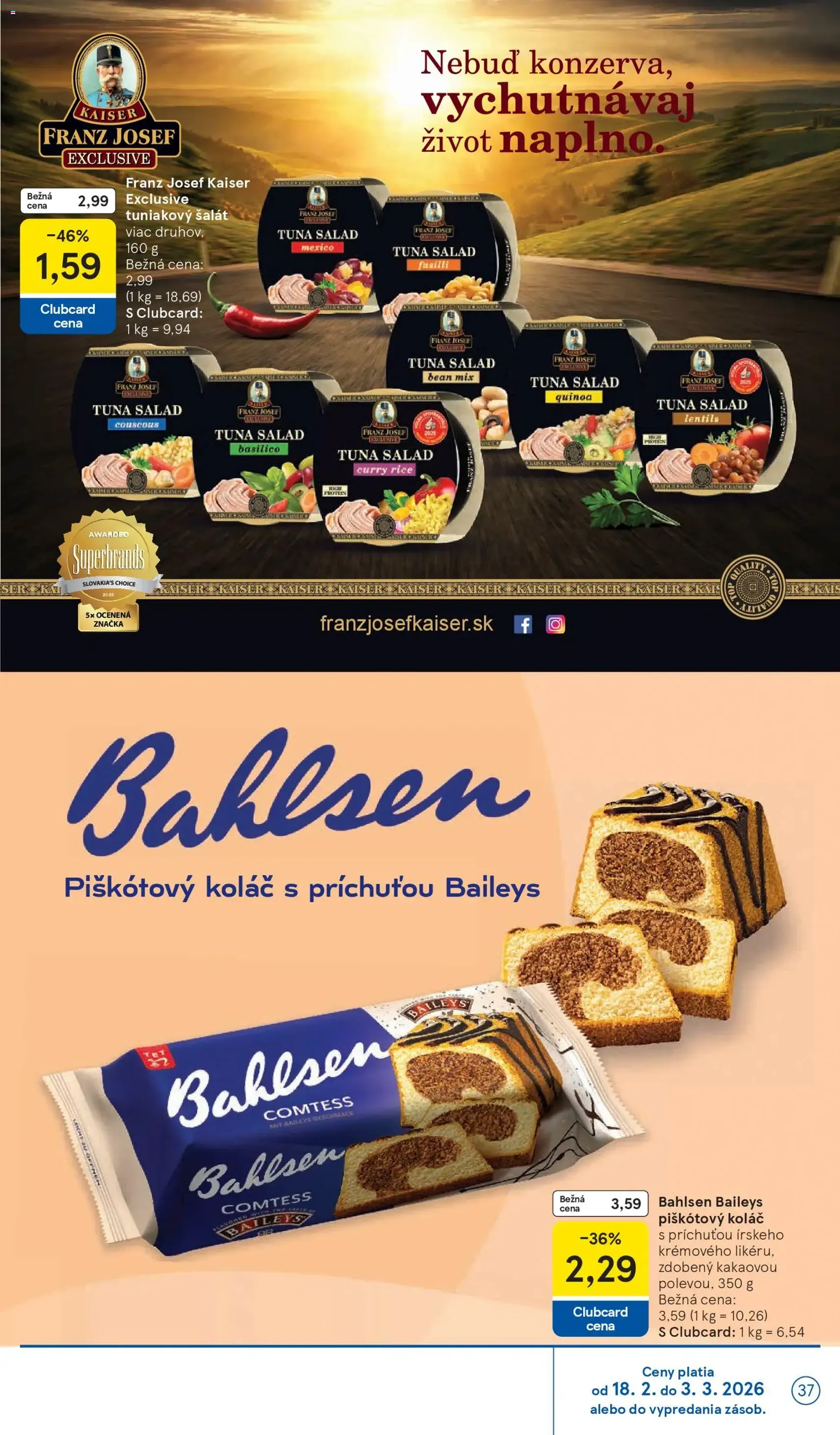 Tesco Hypermarket - leták - platný leták od 18.02.2026 strana 37 z 38