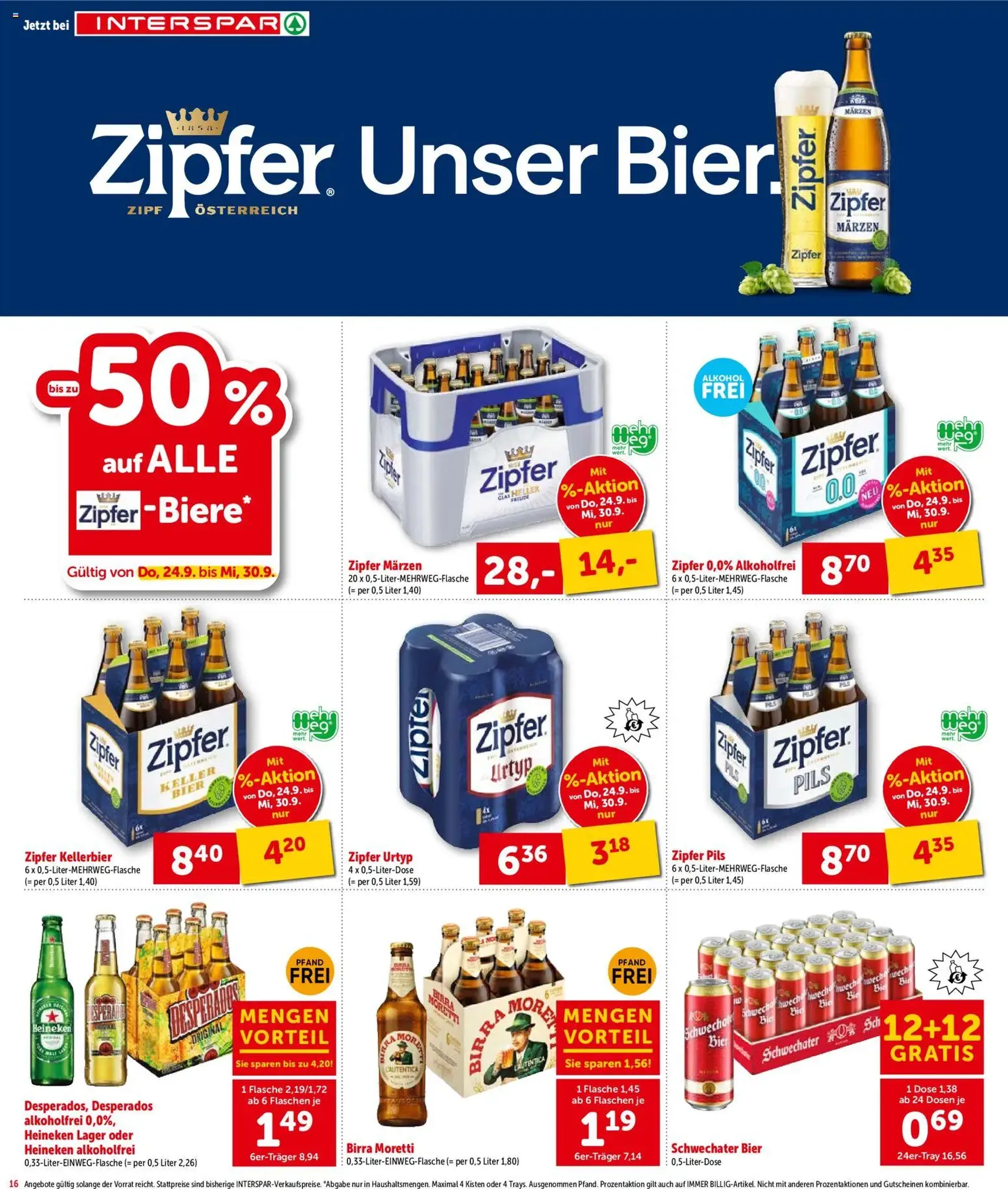 Interspar Flugblatt - Gültiger Prospekt ab 24.09.2026, Seite 16 von insgesamt 24