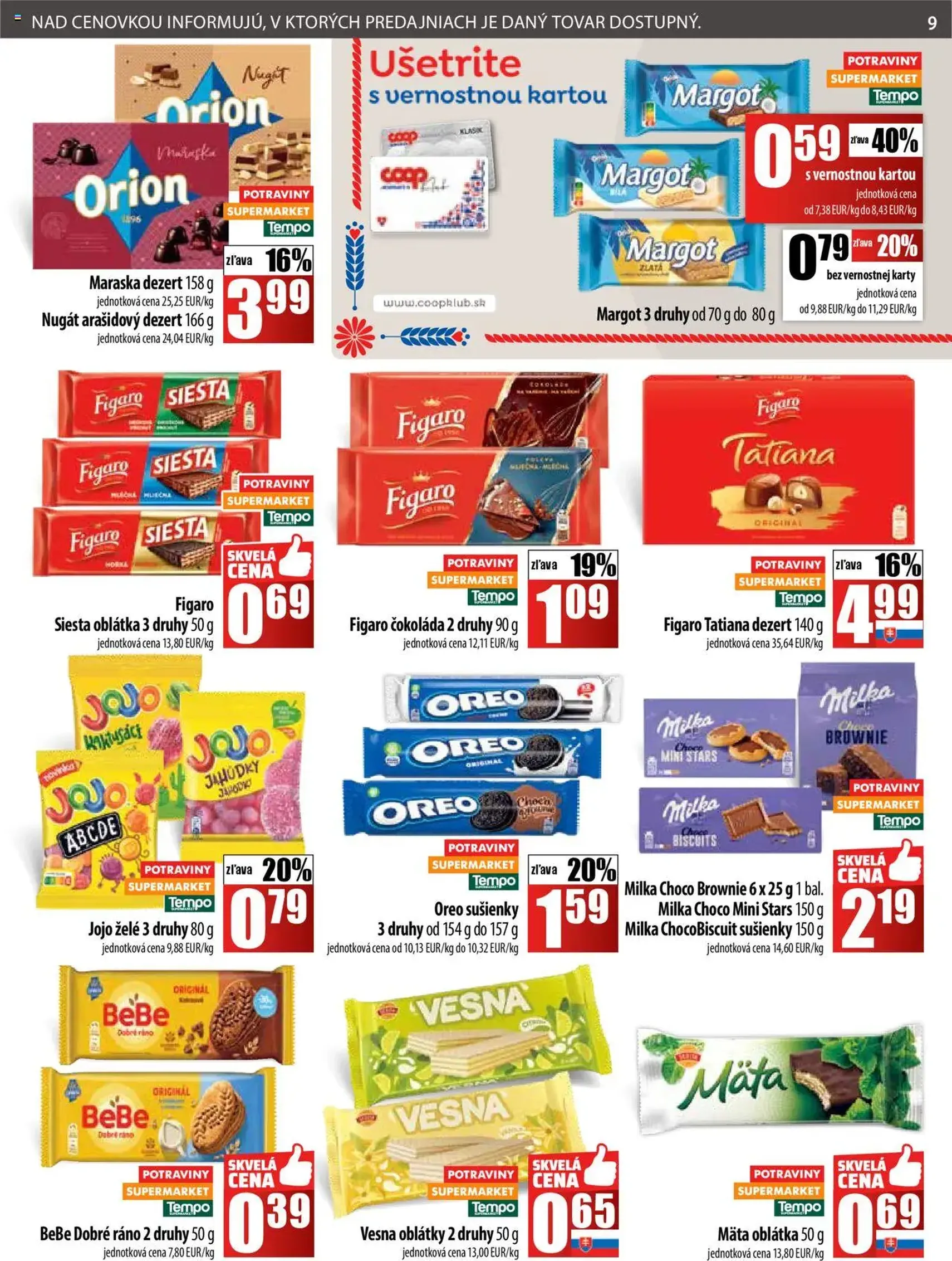 COOP Jednota leták - platný leták od 07.08.2025 strana 9 z 28 COOP Jednota leták - platný leták od 07.08.2025 strana 9 z 28
