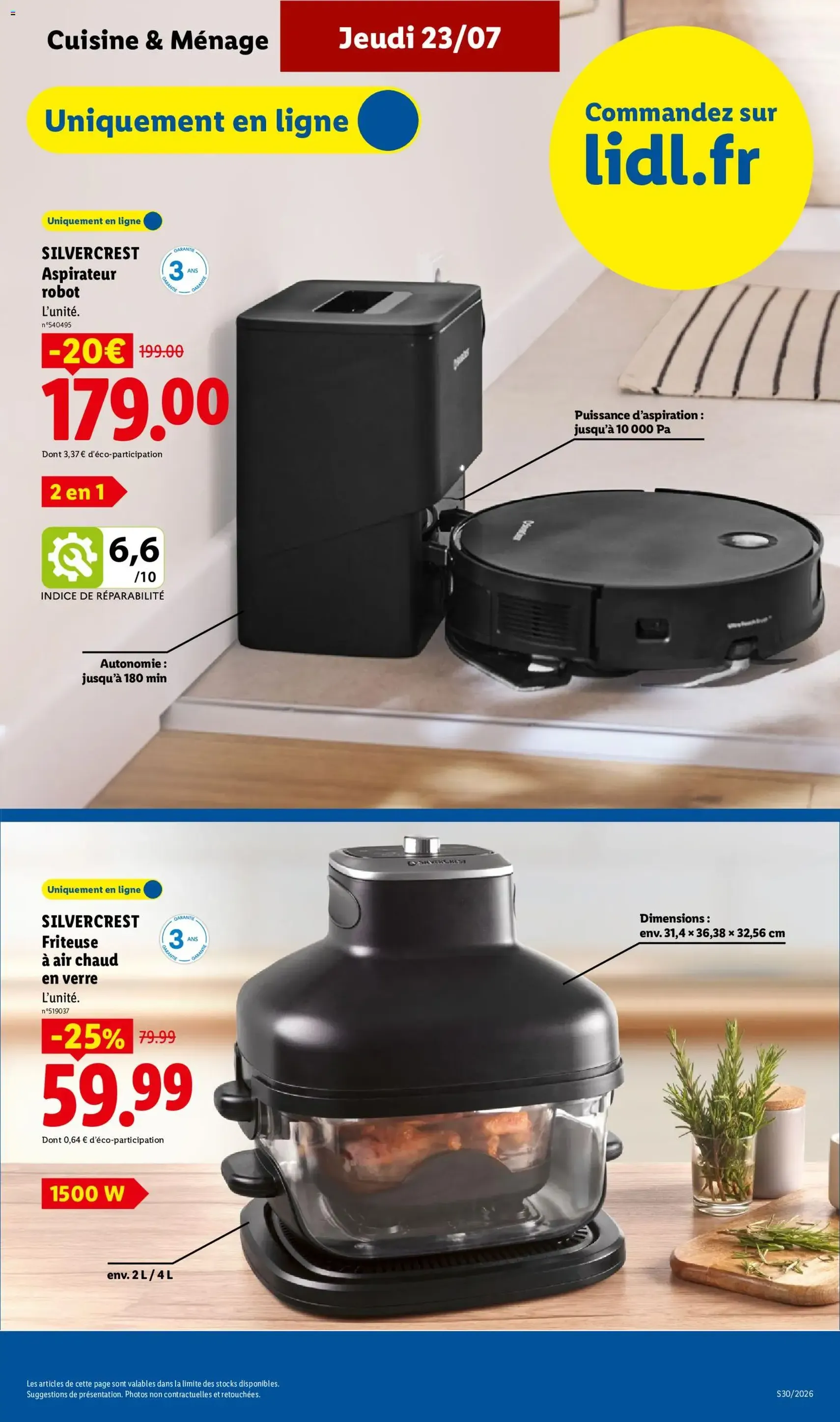 LIDL catalogue - brochure valable à partir du 23/07/2026, page 37 sur 64