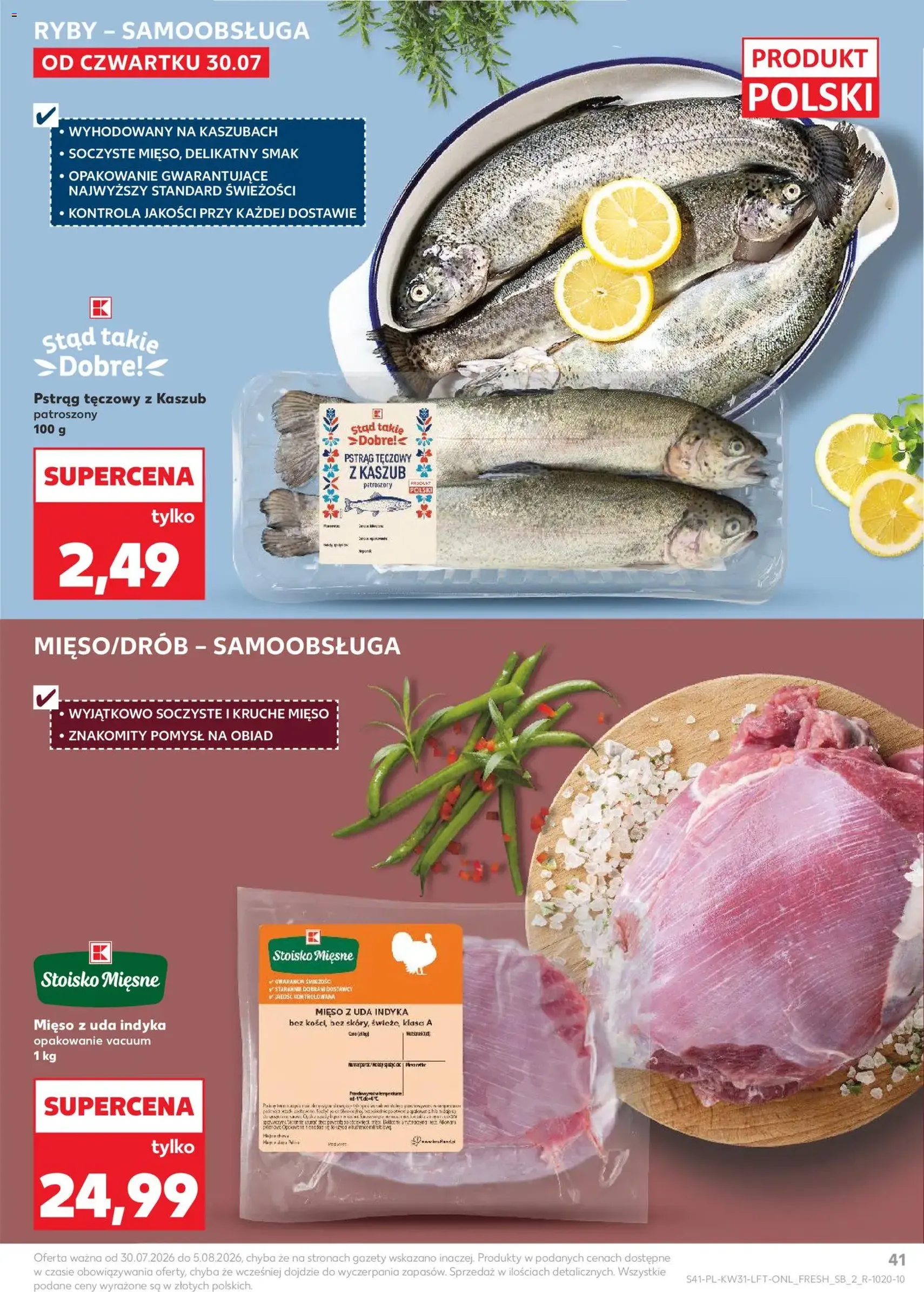 Kaufland gazetka - ważny gazetka od 30.07.2026 strona 41 z 68