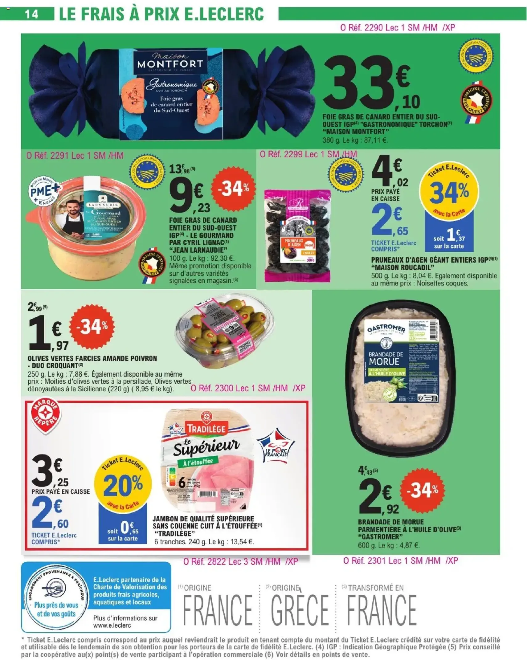 E.Leclerc catalogue de la semaine 13 - brochure valable à partir du 24/03/2026, page 14 sur 63
