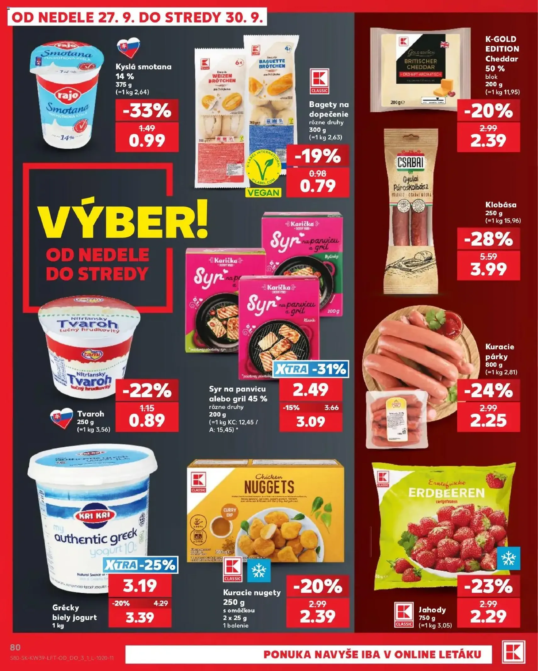 Kaufland leták - platný leták od 24.09.2026 strana 80 z 82