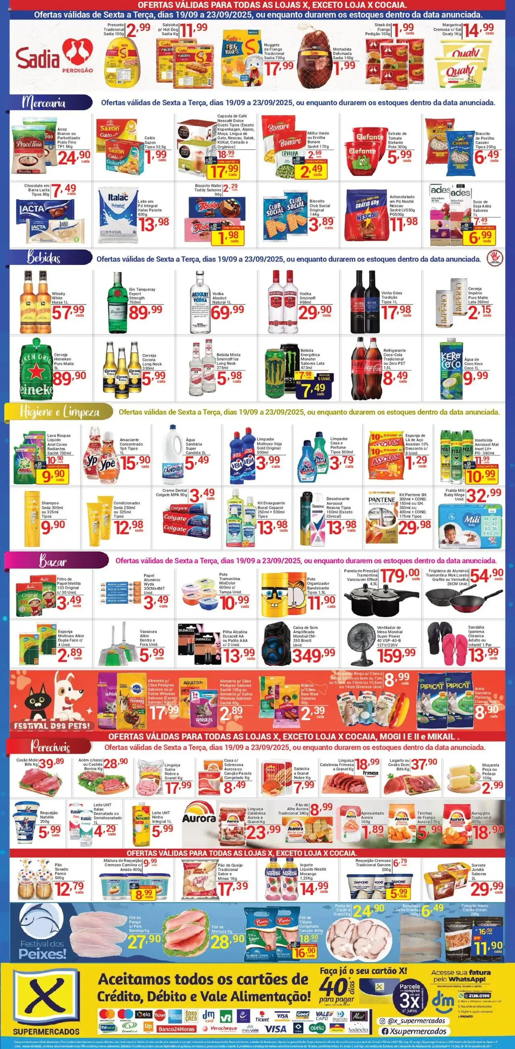 X Supermercados - Ofertas da semana - folheto válido a partir de 19/09/2025 página 2 de 2