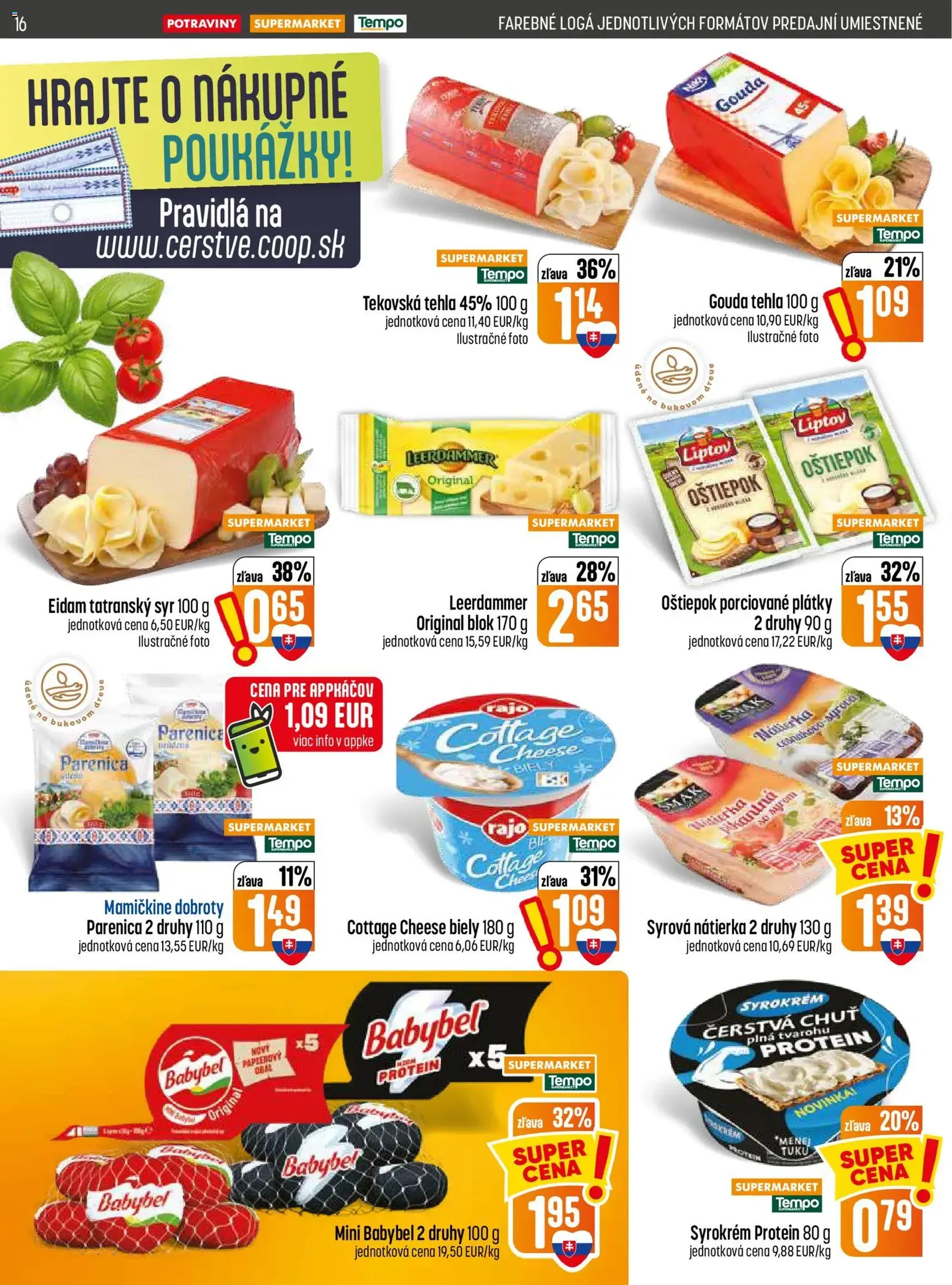 COOP Jednota leták - platný leták od 30.07.2026 strana 16 z 28
