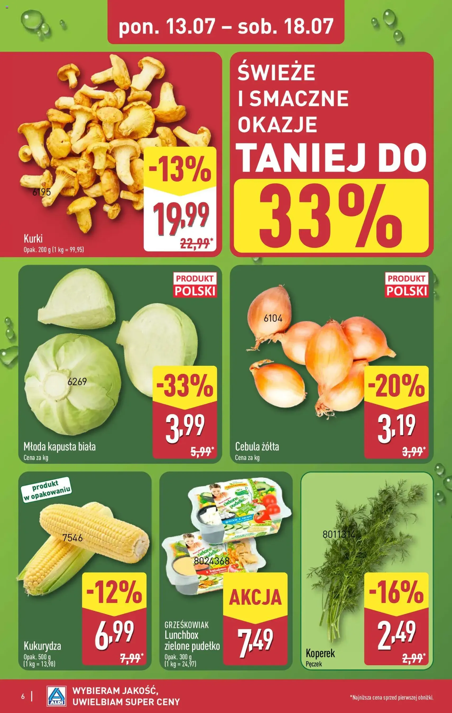 Aldi gazetka - ważny gazetka od 13.07.2026 strona 6 z 45