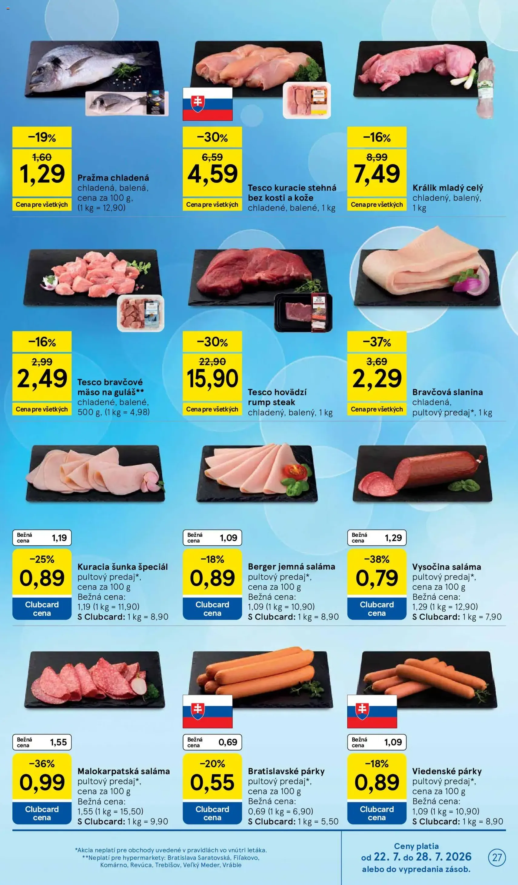 Tesco Hypermarket - leták - platný leták od 22.07.2026 strana 27 z 50