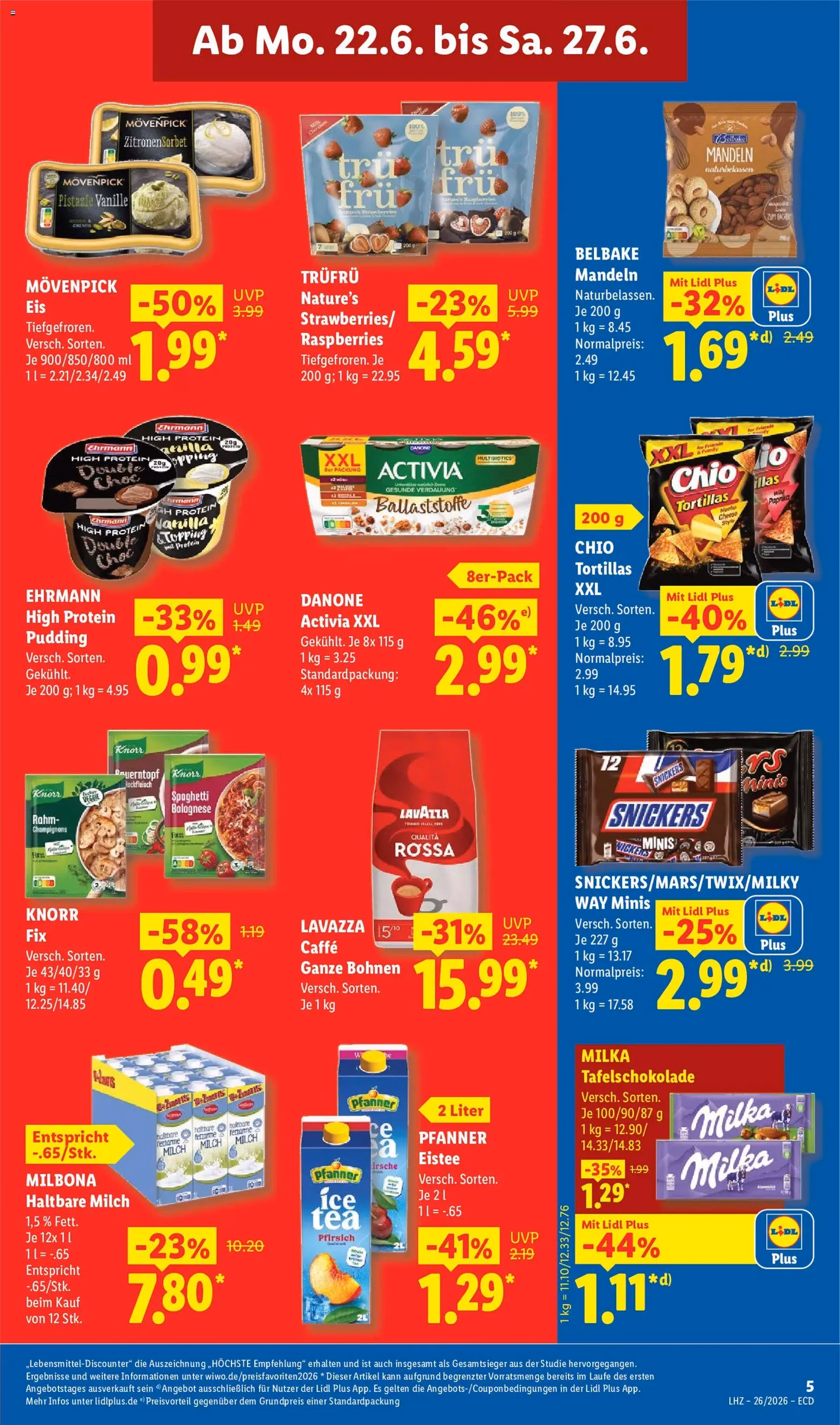 Lidl Prospekt - Gültiger Prospekt ab 22.06.2026, Seite 15 von insgesamt 70