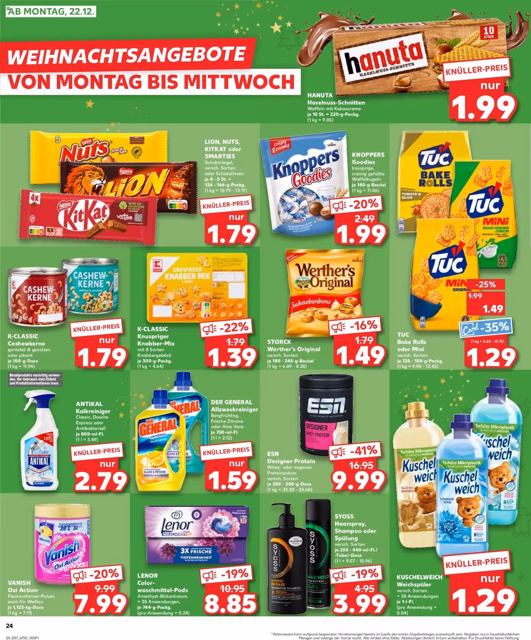 Kaufland Prospekt - Gültiger Prospekt ab 18.12.2025, Seite 24 von insgesamt 38