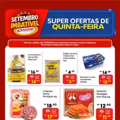 Semar Supermercado - Ofertas do Dia - pré-visualização do folheto, válido a partir de 11/09/2025
