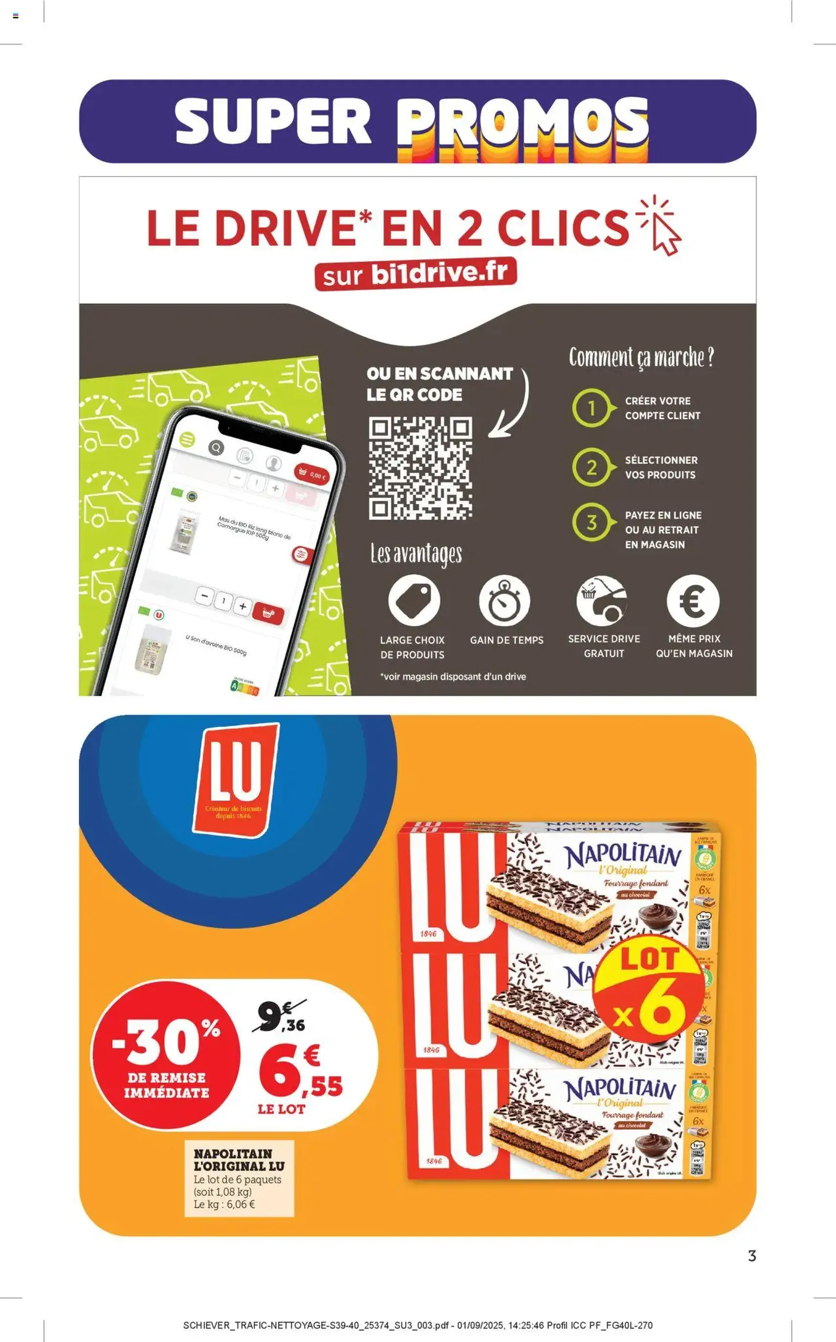 Bi1 catalogue - brochure valable à partir du 22/09/2025, page 3 sur 40